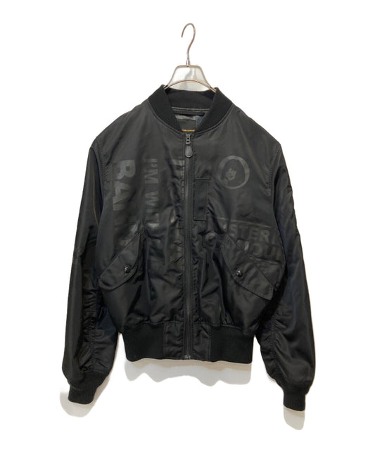 [Pre-owned] Hysteric Glamour LOGO SCRATCH MA-1 02193AB07