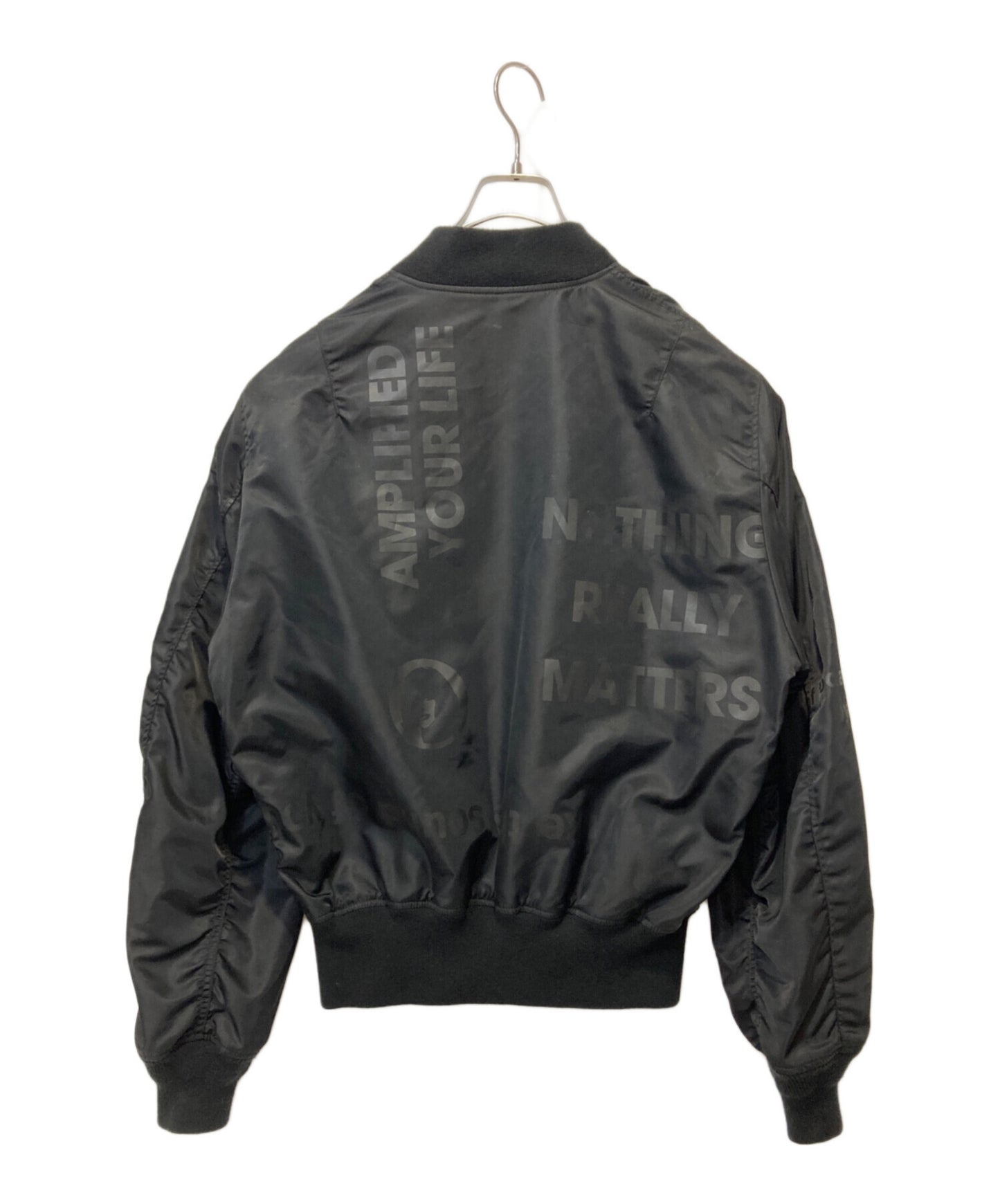 [Pre-owned] Hysteric Glamour LOGO SCRATCH MA-1 02193AB07