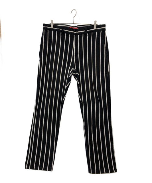 [Pre-owned] SUPREME striped work pants