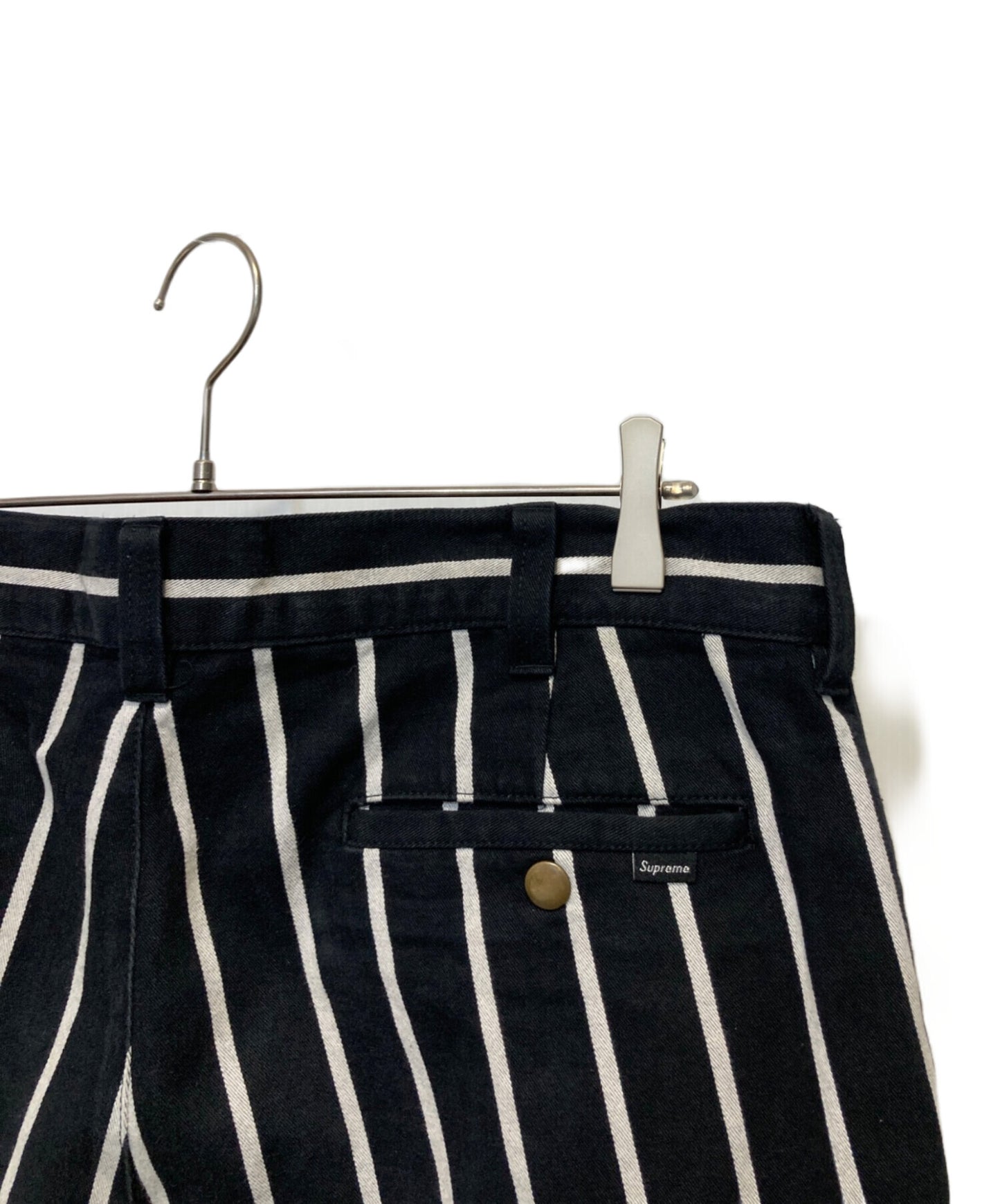 [Pre-owned] SUPREME striped work pants