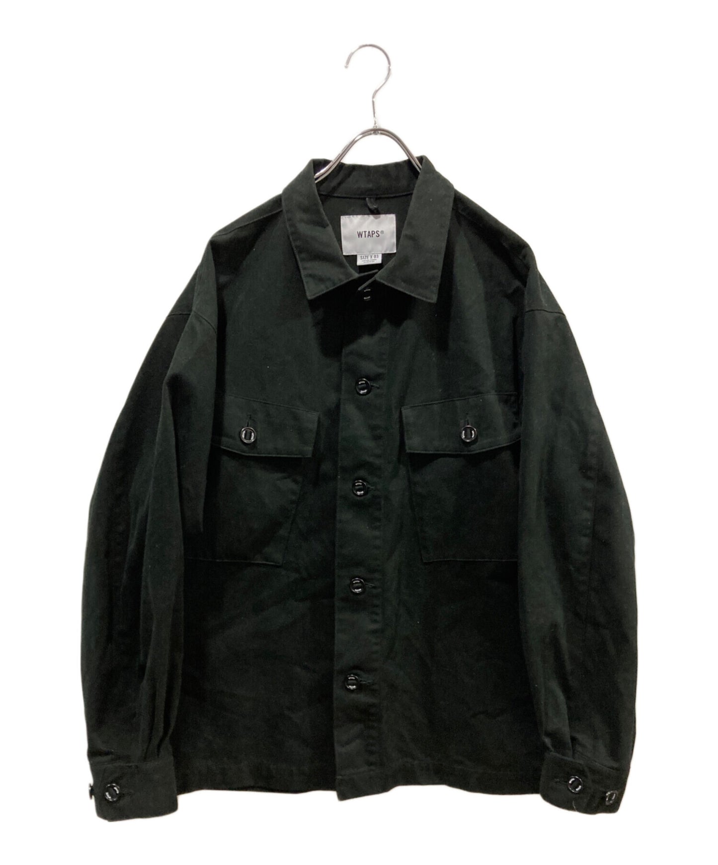 [Pre-owned] WTAPS CBW/LS/COTTON.TWILL 232BRDT-SHM01
