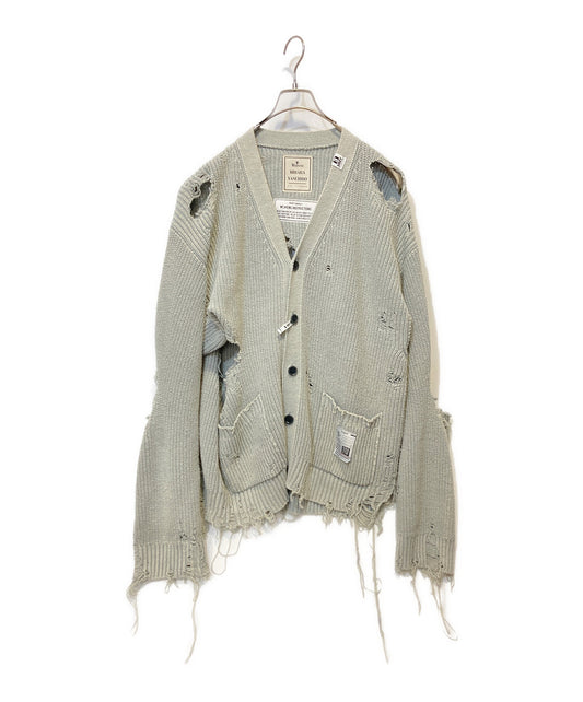 [Pre-owned] Maison MIHARA YASUHIRO Bleached Knit Cardigan J12CD501