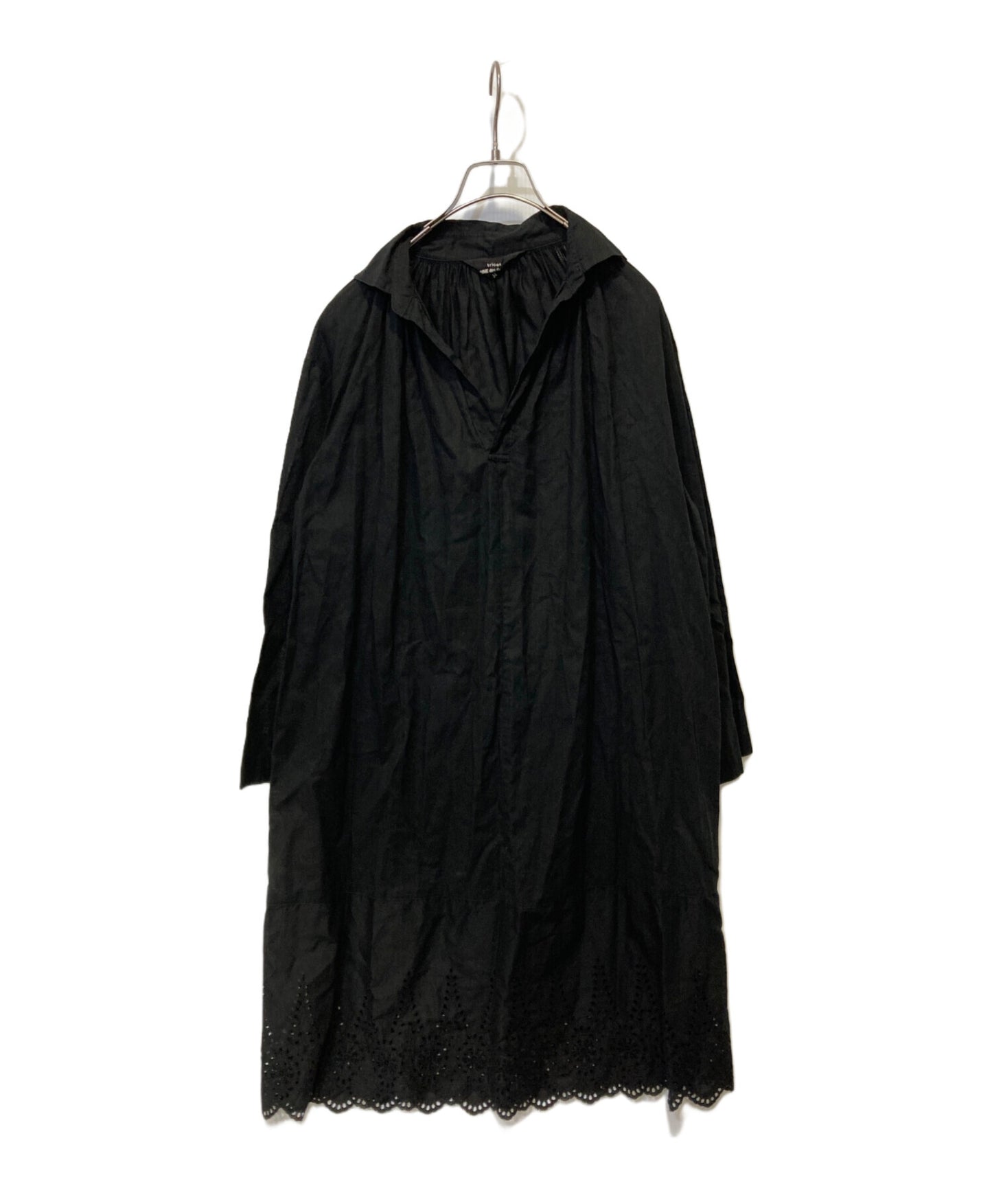 [Pre-owned] tricot COMME des GARCONS linen blend blouse TG-O026