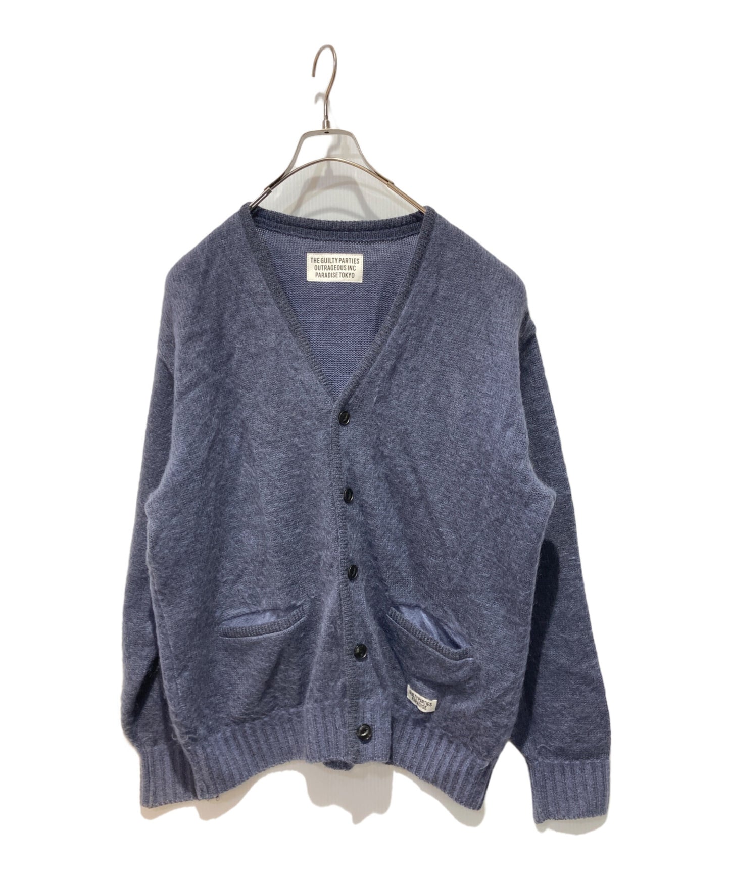 [Pre-owned] WACKO MARIA mohair blend cardigan