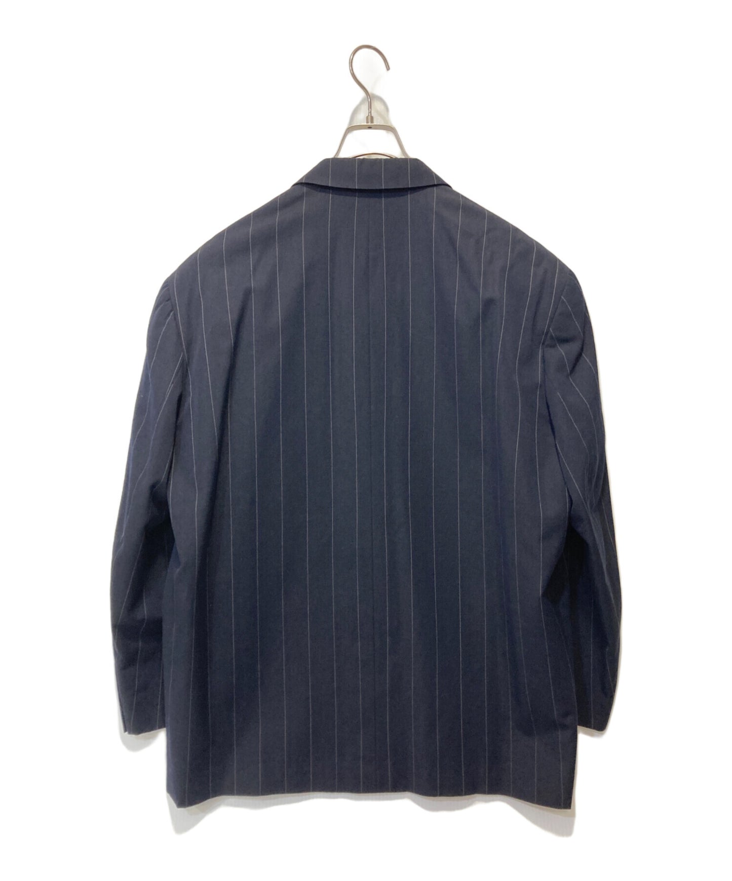 [Pre-owned] COMME des GARCONS HOMME PLUS Striped Double-Breasted Jacket PS-05003M