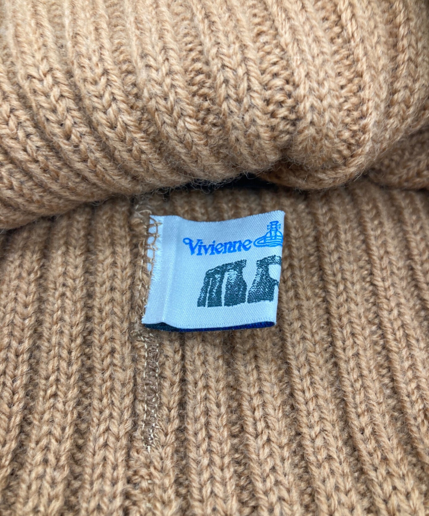 [Pre-owned] Vivienne Westwood man Orb Logo Knit Hat