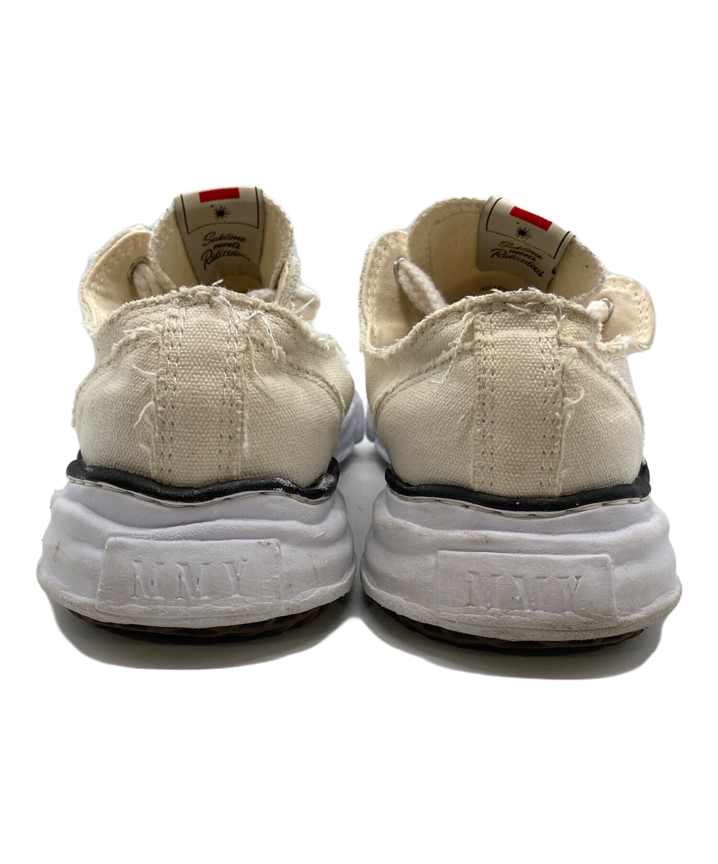 [Pre-owned] MIHARA YASUHIRO PETERSON LOW/ORIGINAL SOLE CANVAS LOWCUT SNEAKER A01FW702
