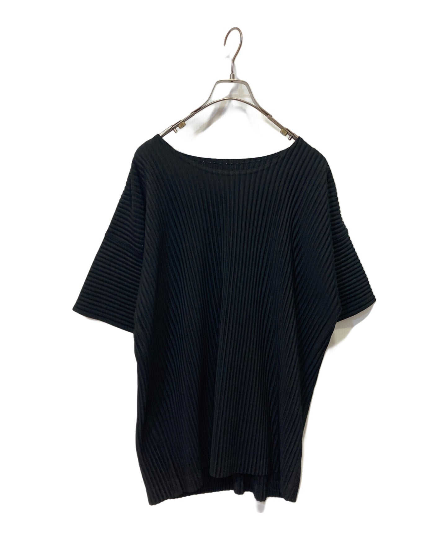 [Pre-owned] HOMME PLISSE ISSEY MIYAKE BASICS Pleated Tee HP55JK520
