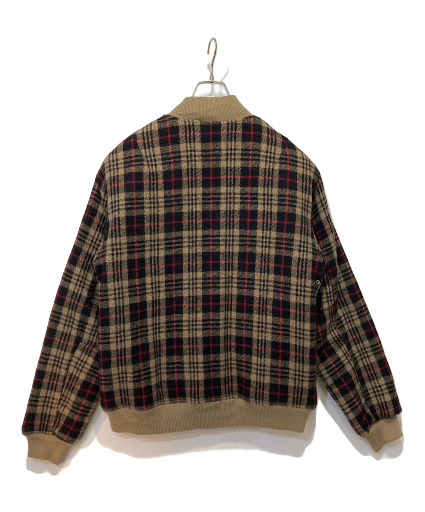 [Pre-owned] stussy OLD Check Varsity Jacket
