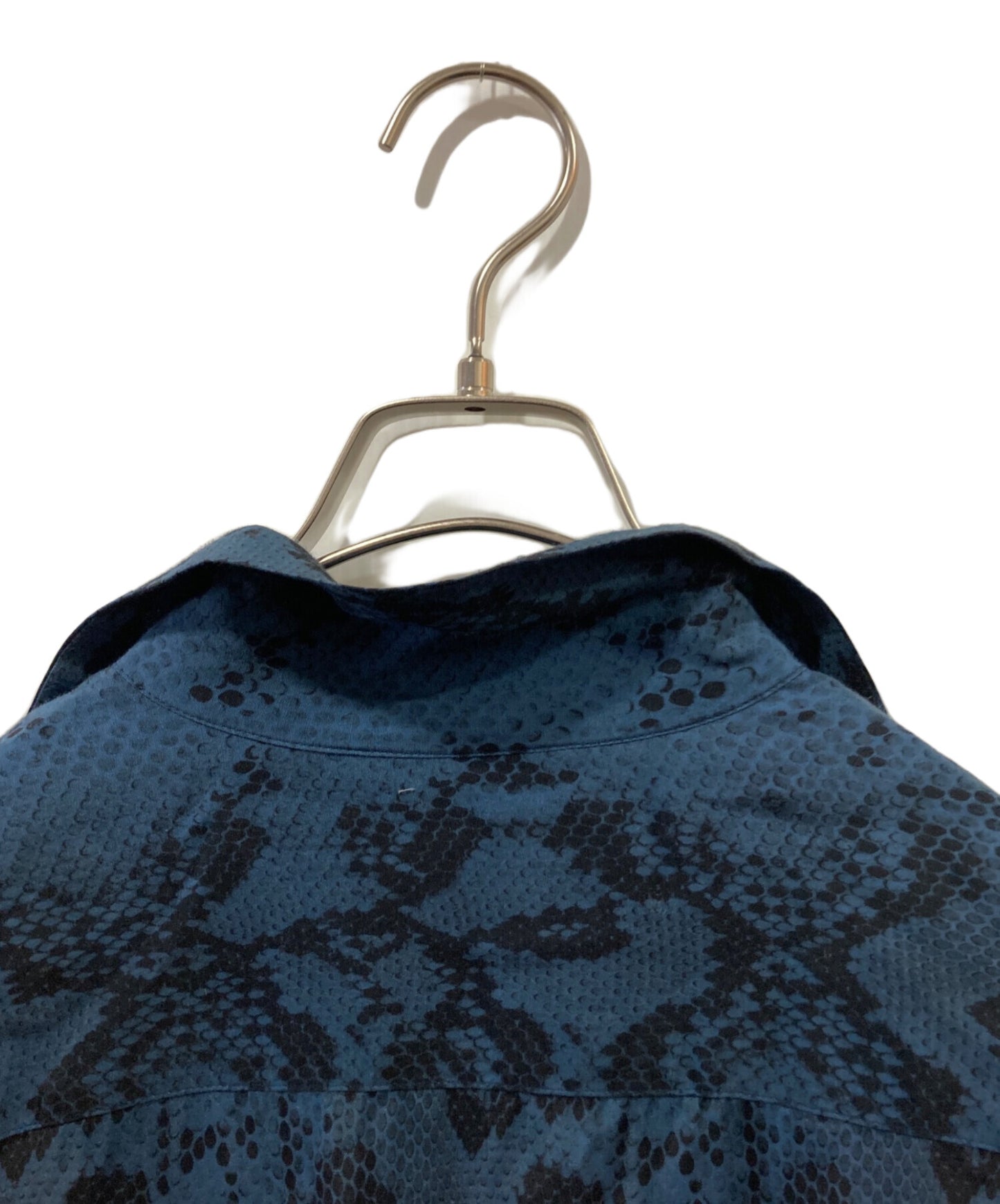 [Pre-owned] WACKO MARIA Python Pattern Open Collar Shirt