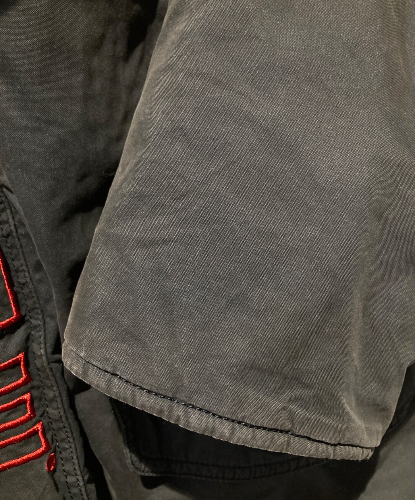 [Pre-owned] SUPREME 24AW Washed Satin N-3B Parka
