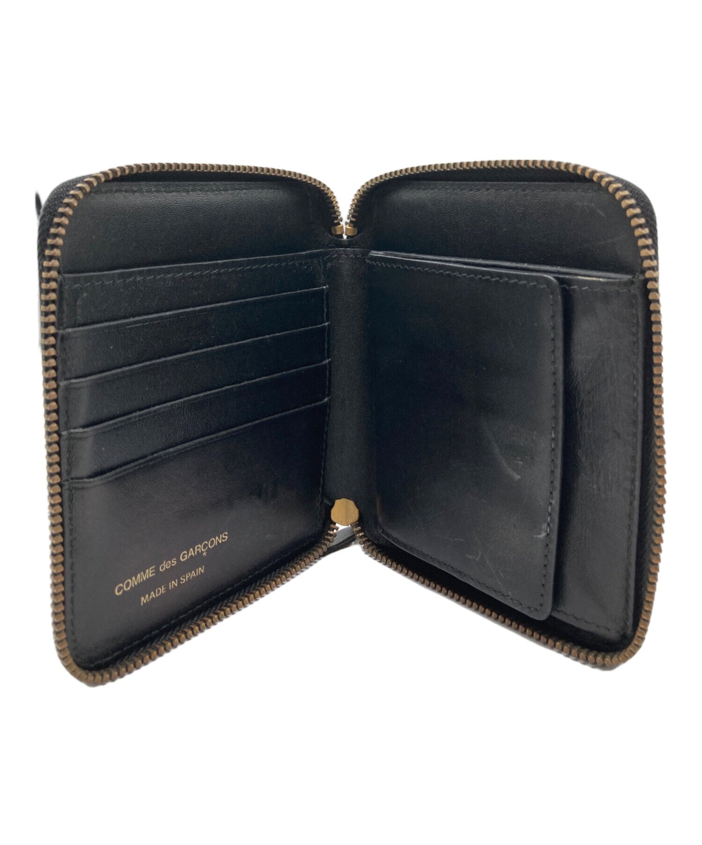 [Pre-owned] COMME des GARCONS EMMBOSSED LOGOTYPE 1 WALLET