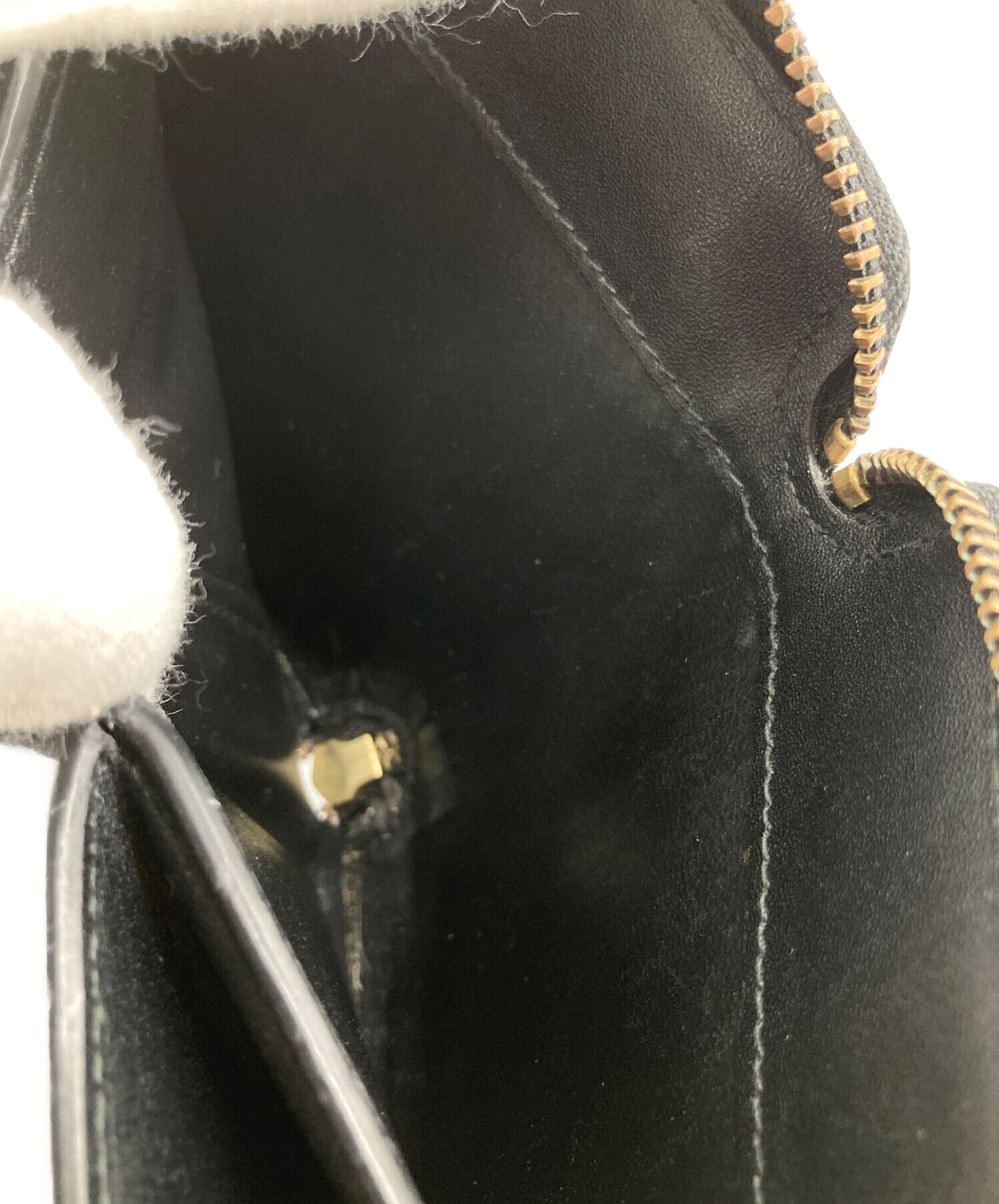 [Pre-owned] COMME des GARCONS EMMBOSSED LOGOTYPE 1 WALLET
