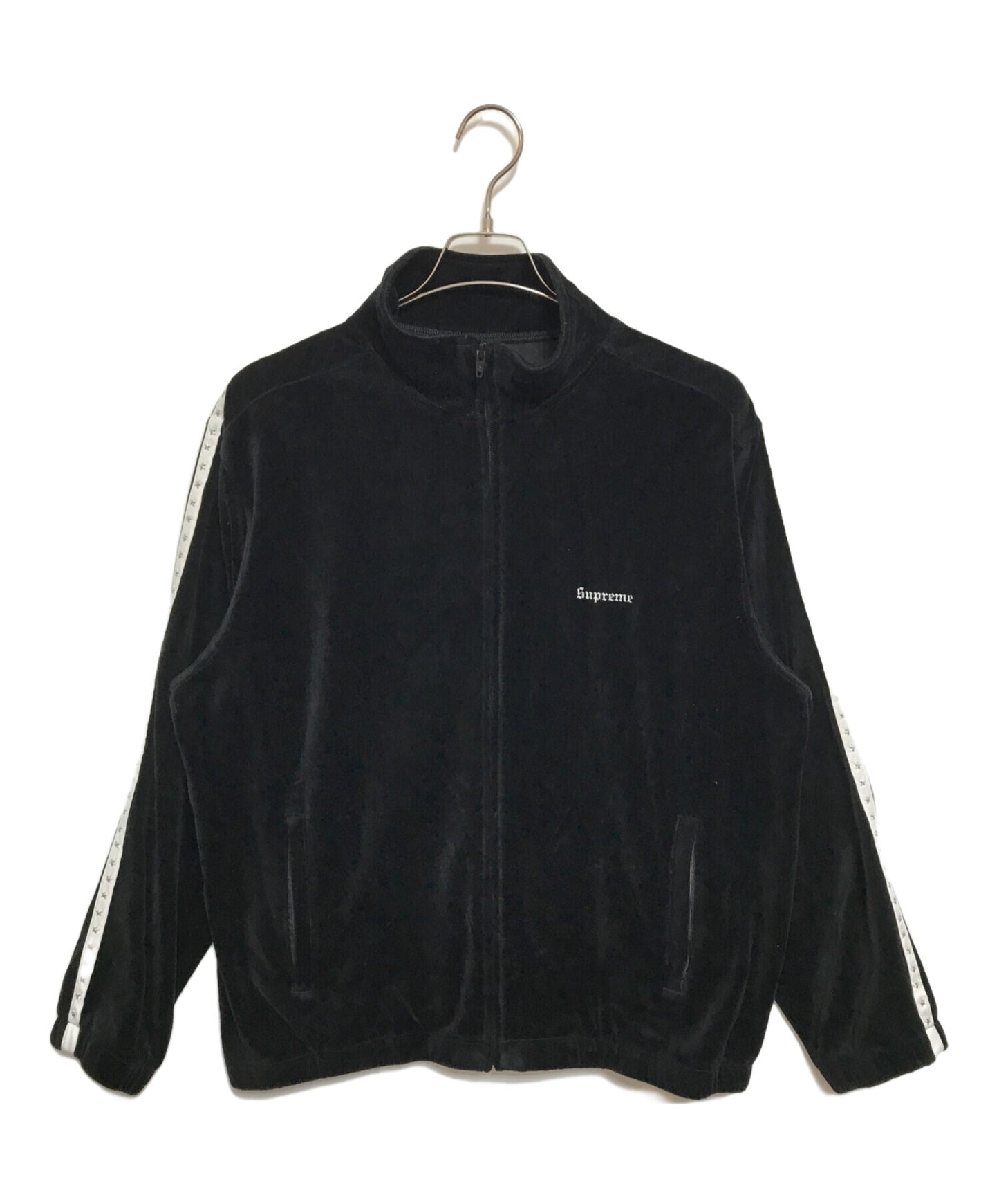 [Pre-owned] SUPREME Studded Velour Track Jacket