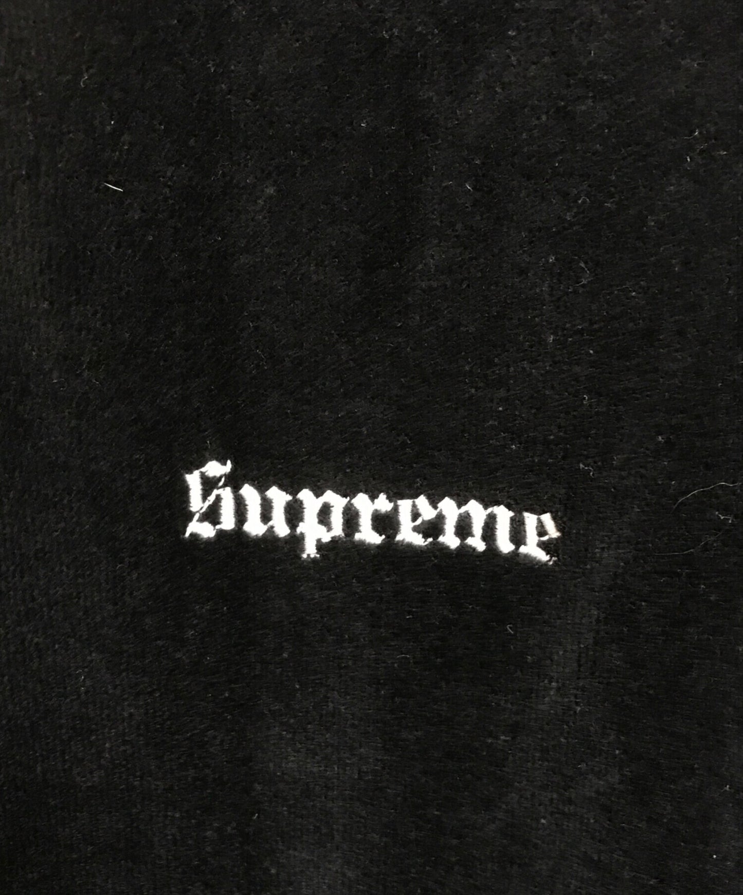 [Pre-owned] SUPREME Studded Velour Track Jacket