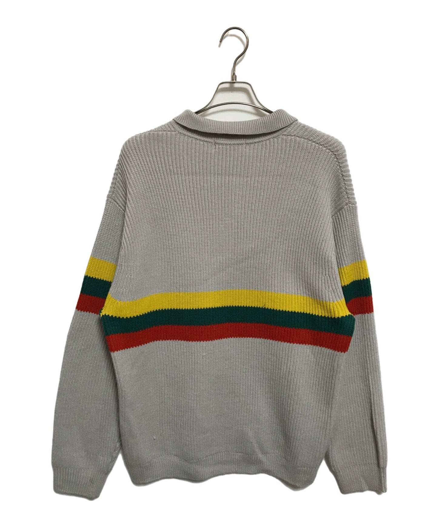 [Pre-owned] SUPREME Small Box Logo Polo Sweater