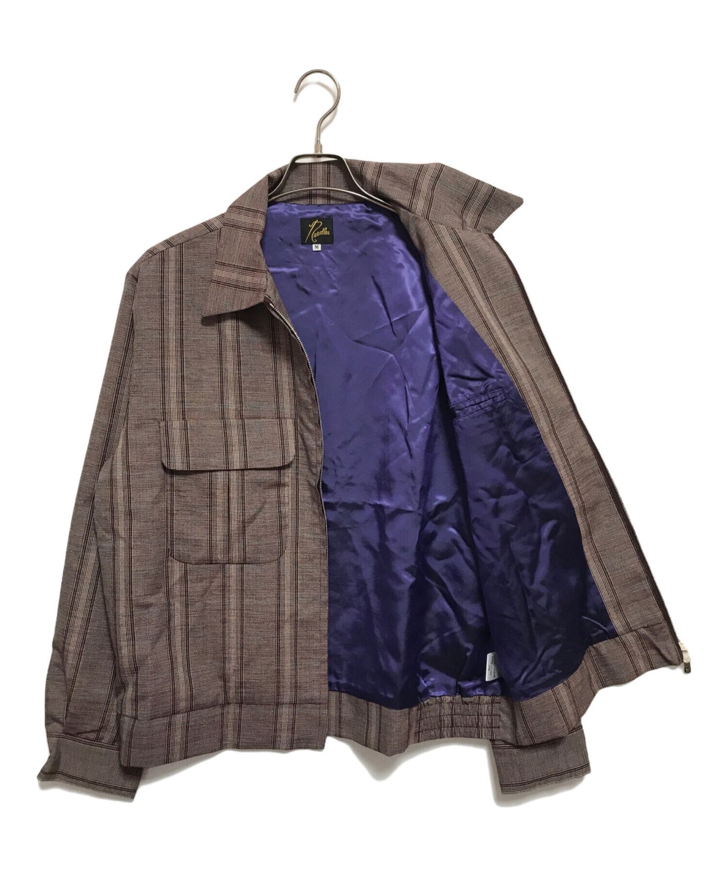 [Pre-owned] Needles Sport Jacket - PE/W Glen Plaid. OT075.