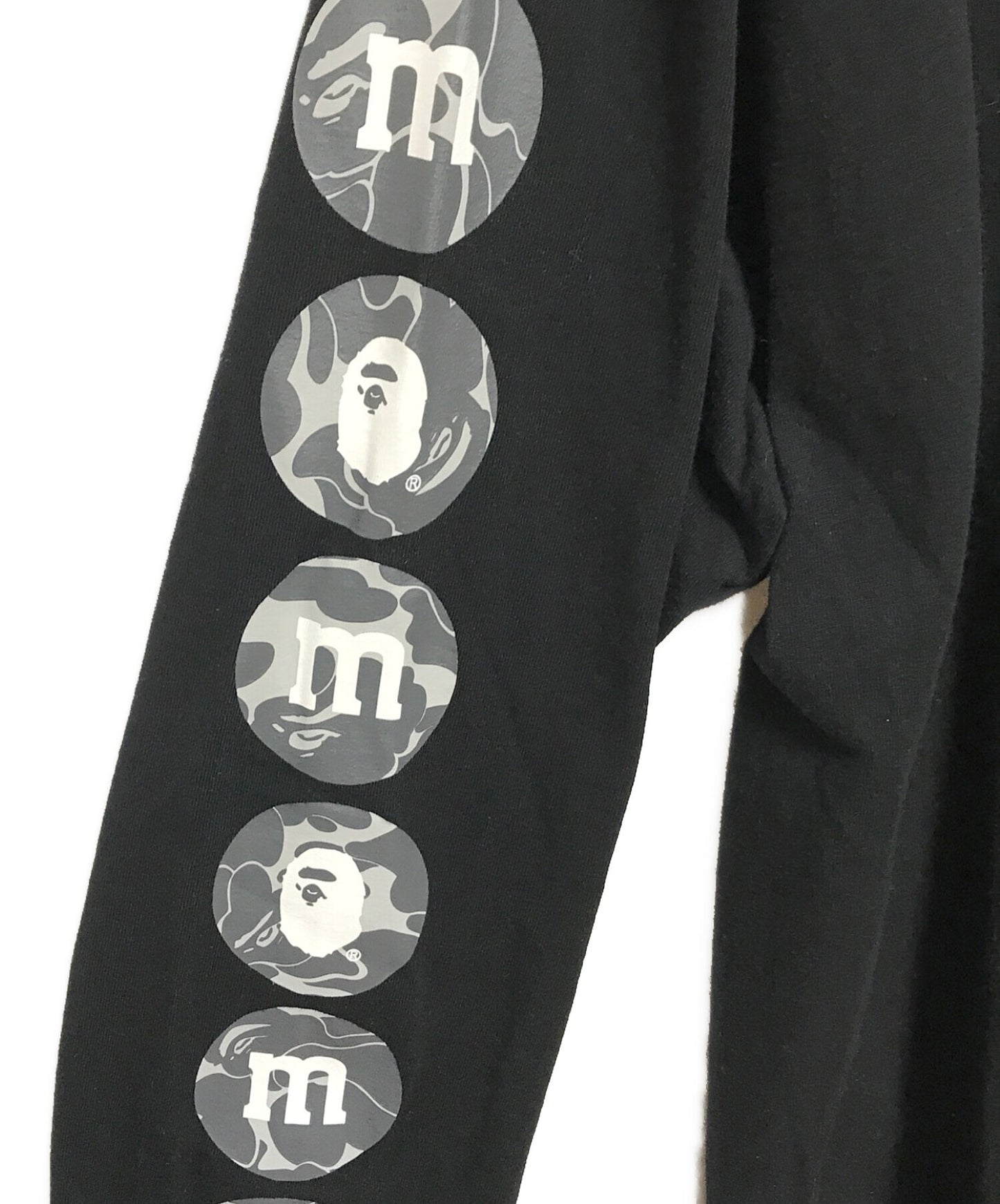 [Pre-owned] A BATHING APE MONOTONE LONG SLEEVE TEE 001lth2111913x