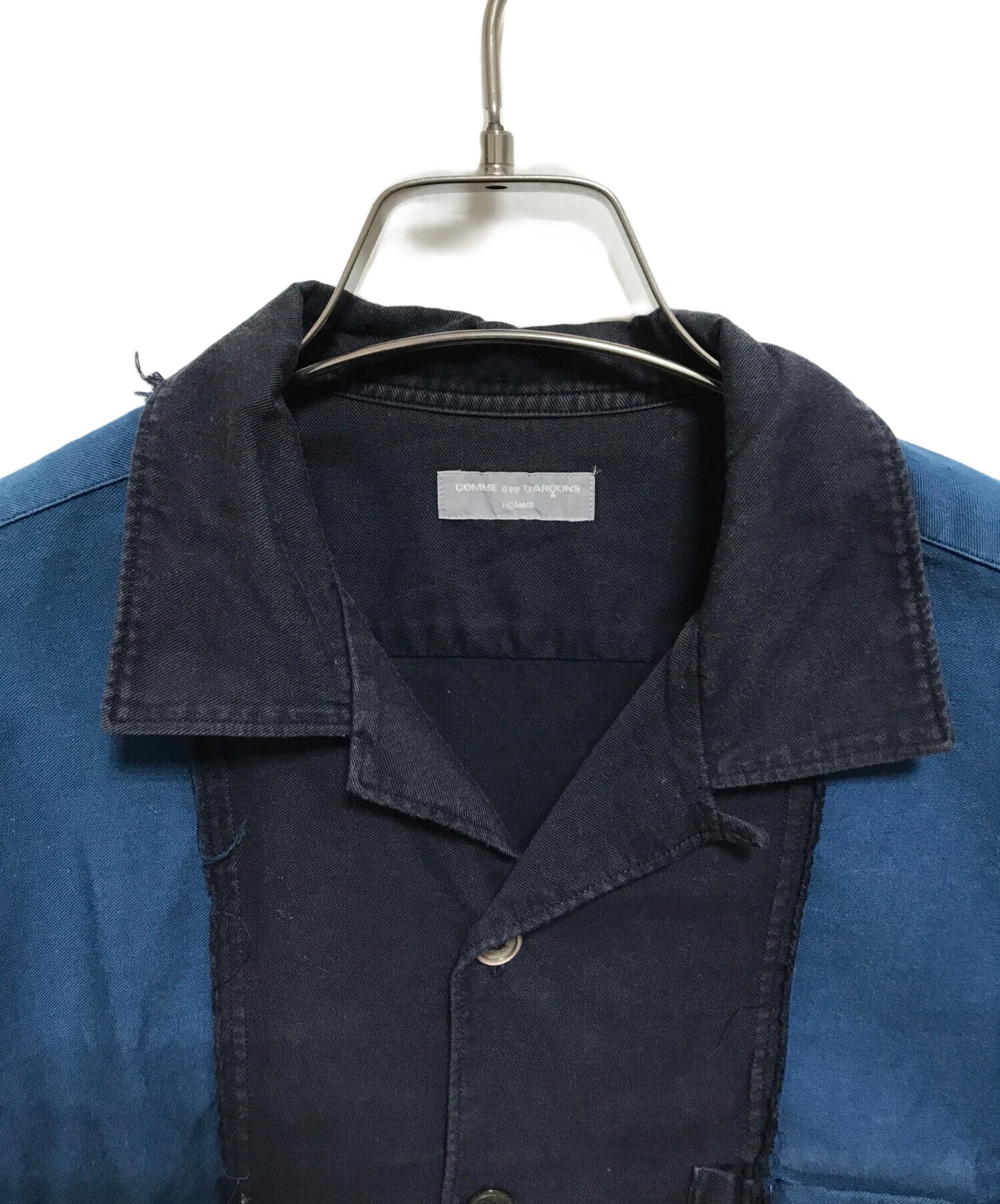 [Pre-owned] COMME des GARCONS HOMME open-collared shirt HG-B088