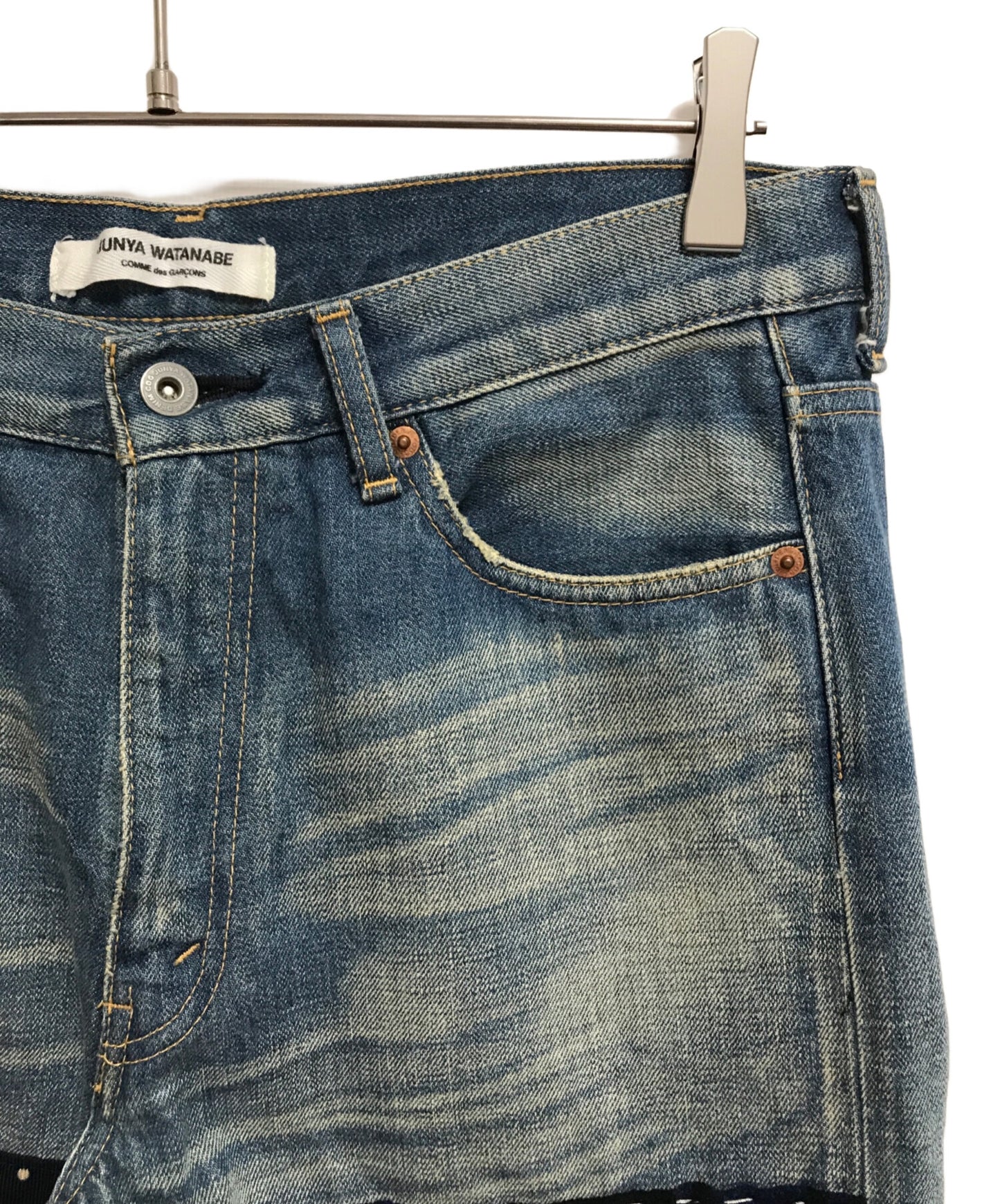 [Pre-owned] JUNYA WATANABE COMME des GARCONS patchwork denim pants JL-P204