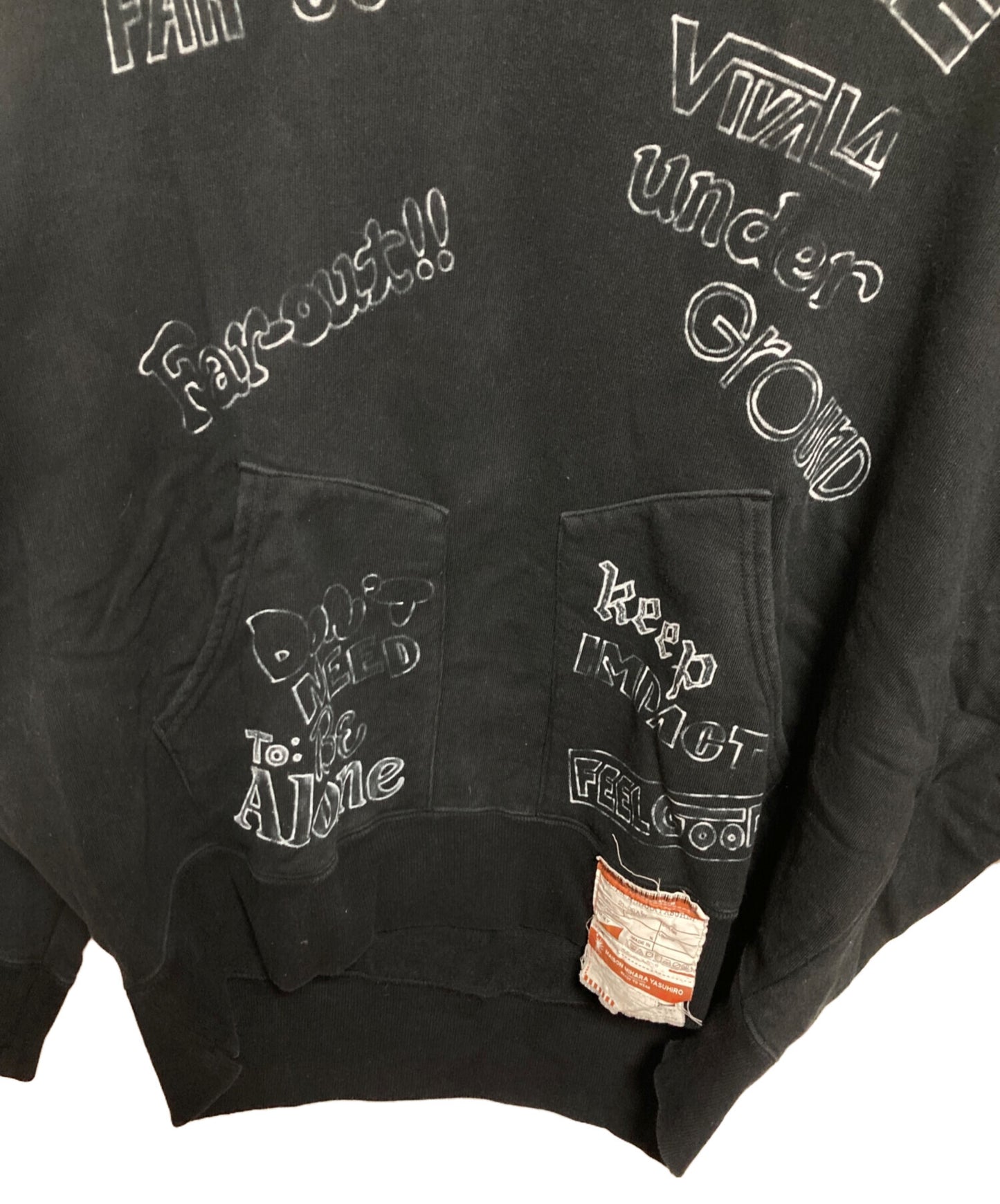 [Pre-owned] MIHARA YASUHIRO Wide Back Hoodie A07HD571