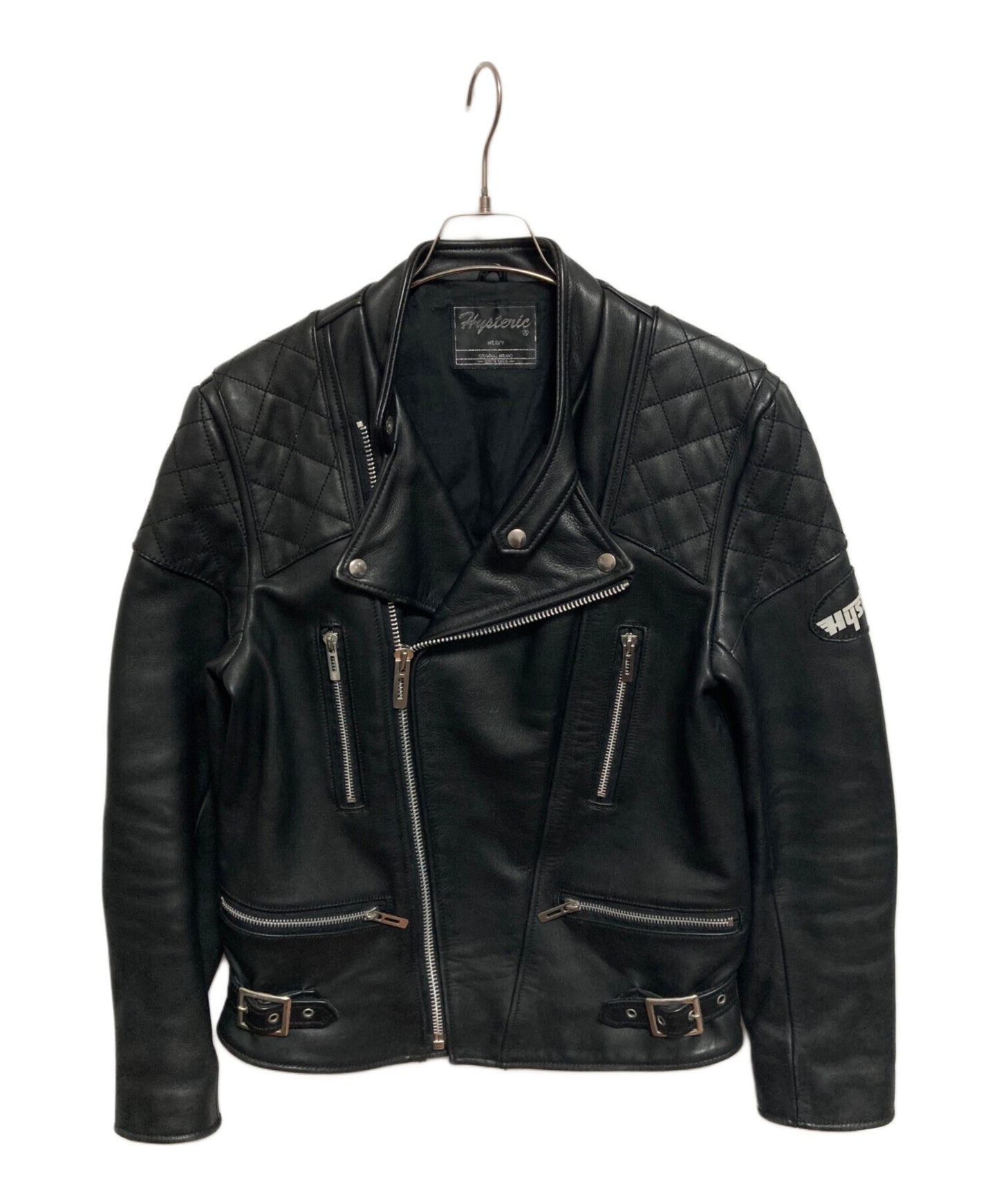 [Pre-owned] Hysteric Glamour Leather Riders Jacket 2LB-5830