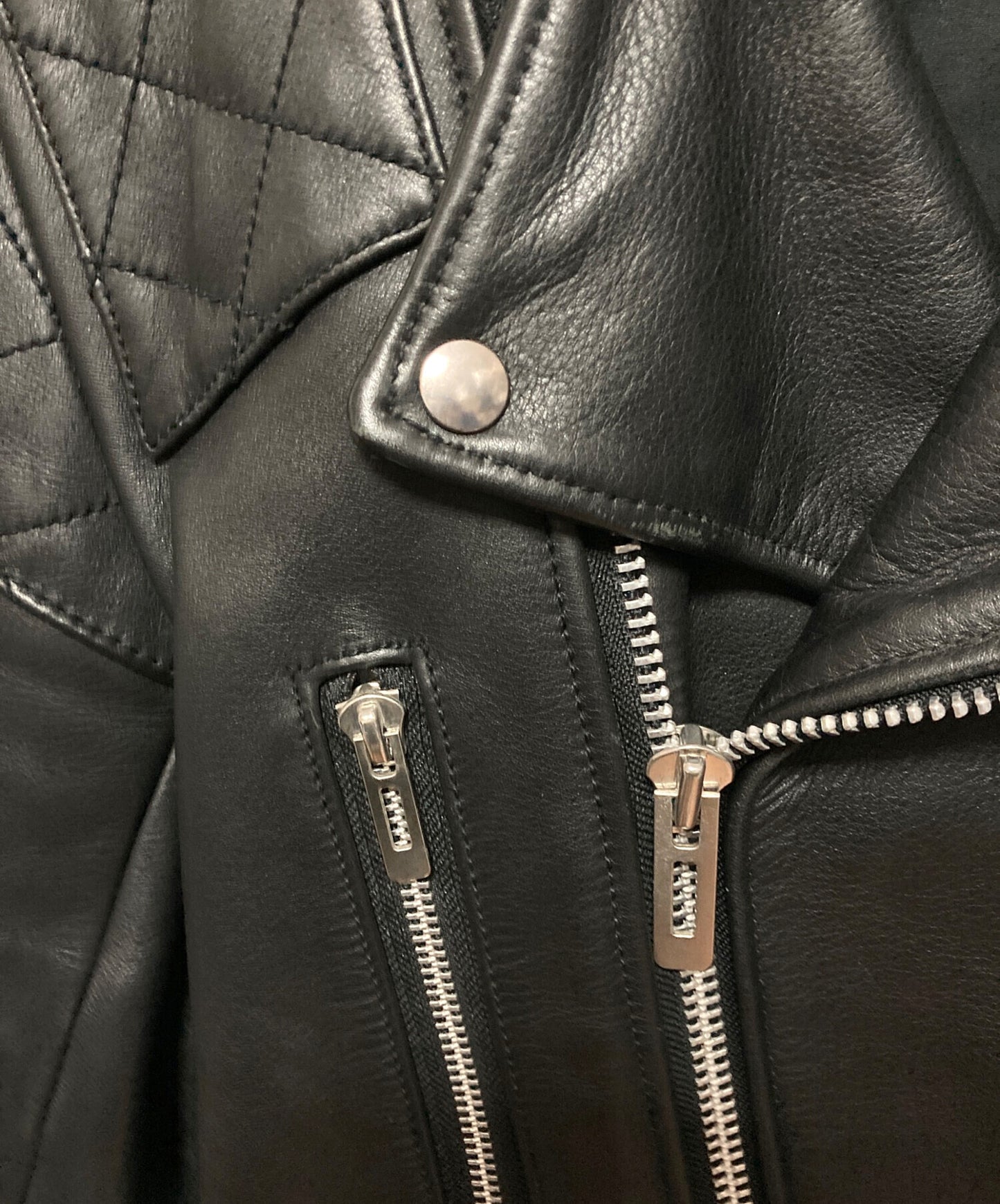 [Pre-owned] Hysteric Glamour Leather Riders Jacket 2LB-5830