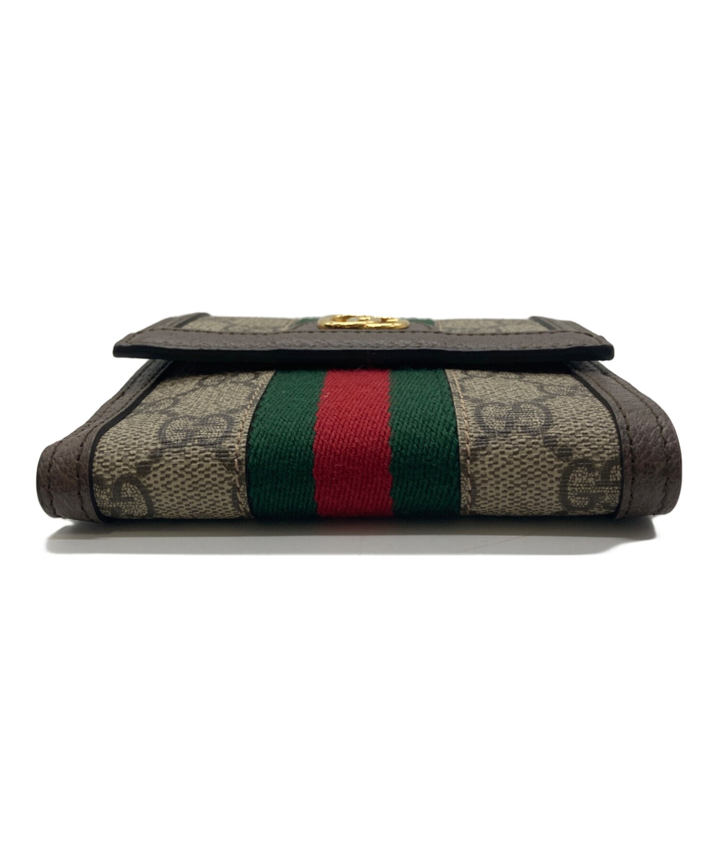 [Pre-owned] GUCCI GG French Flap Wallet 523173
