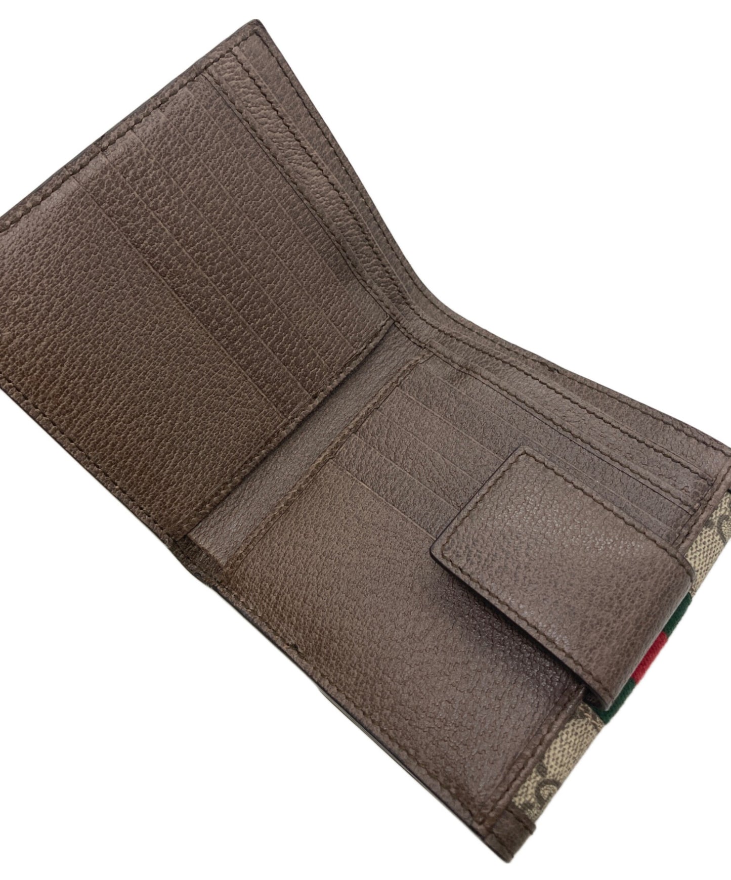 [Pre-owned] GUCCI GG French Flap Wallet 523173