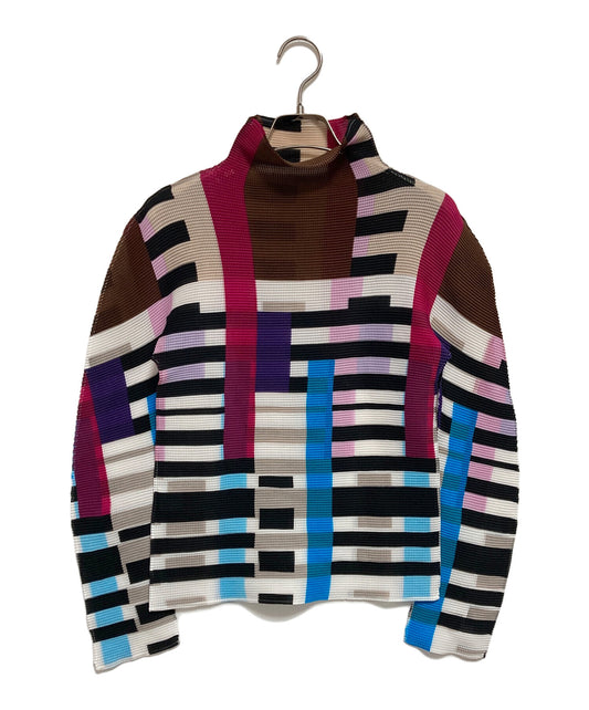 [Pre-owned] me ISSEY MIYAKE pleated knit MI81FJ311