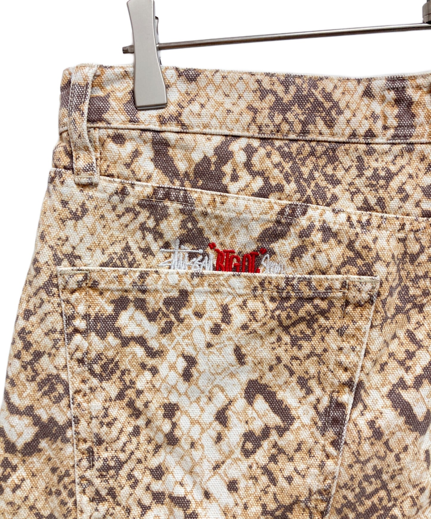 [Pre-owned] stussy Washed Canvas Big OL 116618
