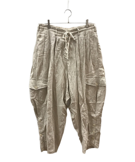[Pre-owned] Yohji Yamamoto pour homme Linen jodhpurs pants HD-P47-303
