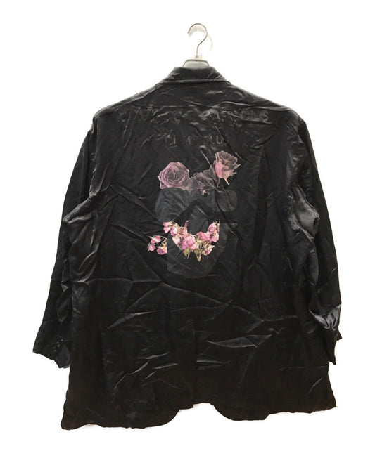[Pre-owned] COMME des GARCONS HOMME PLUS Floral presence back print oversized jacket PI-J052