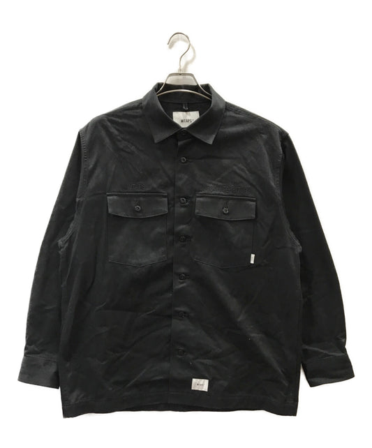 [Pre-owned] WTAPS BUDS LS COTTON TWILL 221BRDT-SHM02