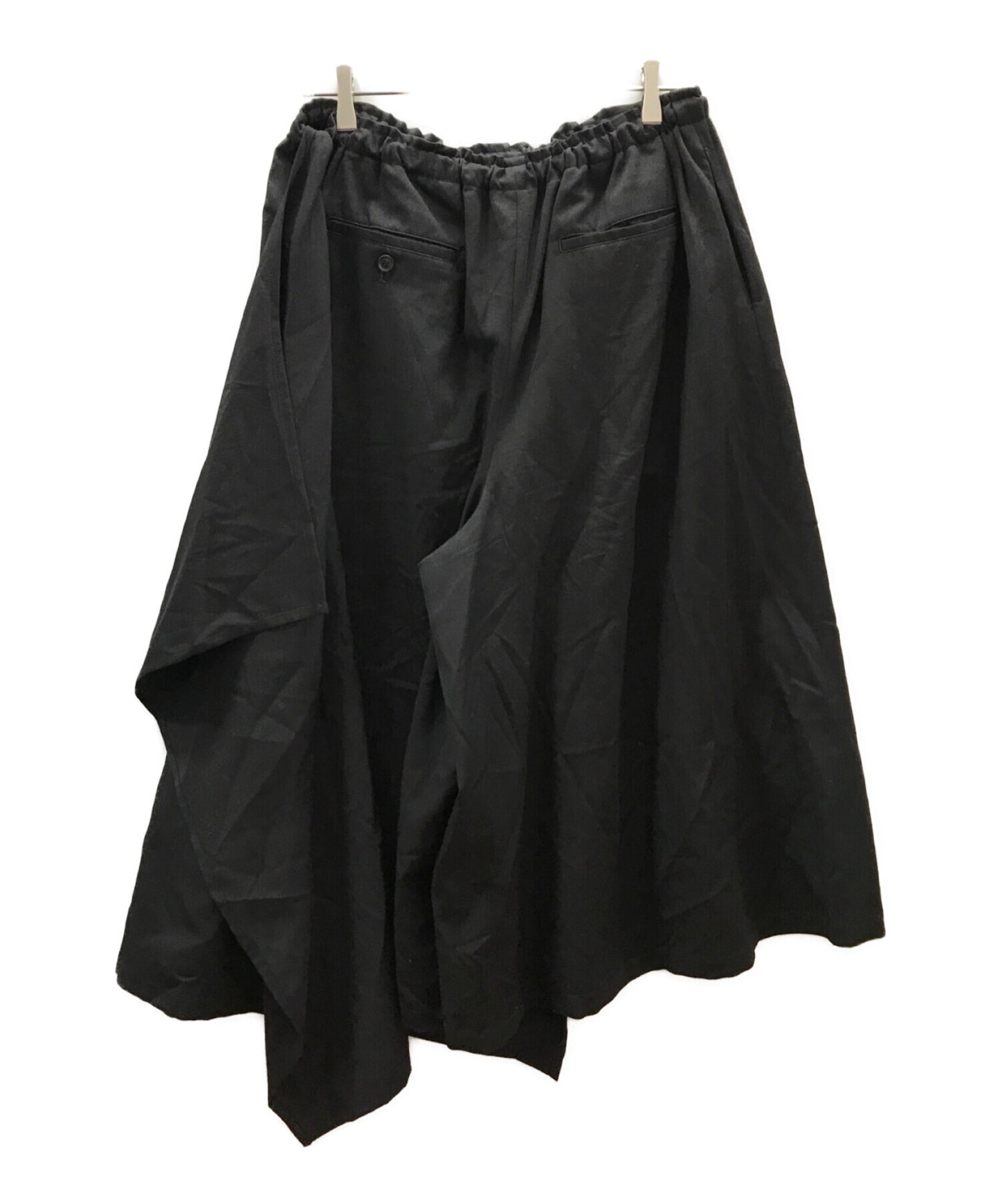 [Pre-owned] B Yohji Yamamoto Wool gabardine flashed skirt pants NV-P53-100
