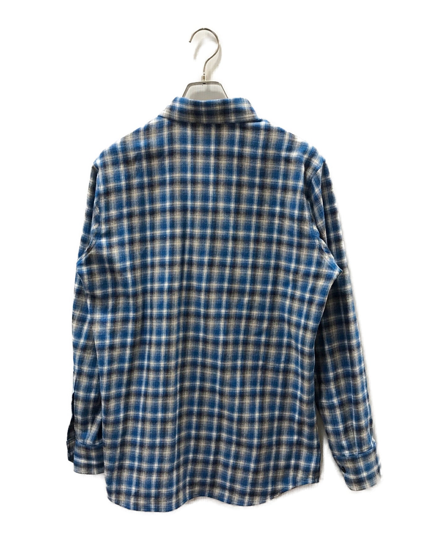 [Pre-owned] CELINE LOOSE SHIRT IN CHECKED 2C486354M