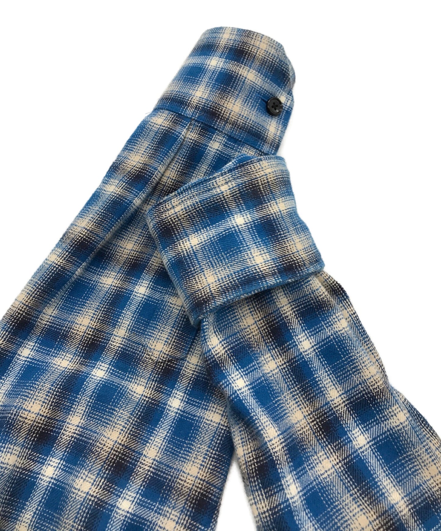 [Pre-owned] CELINE LOOSE SHIRT IN CHECKED 2C486354M