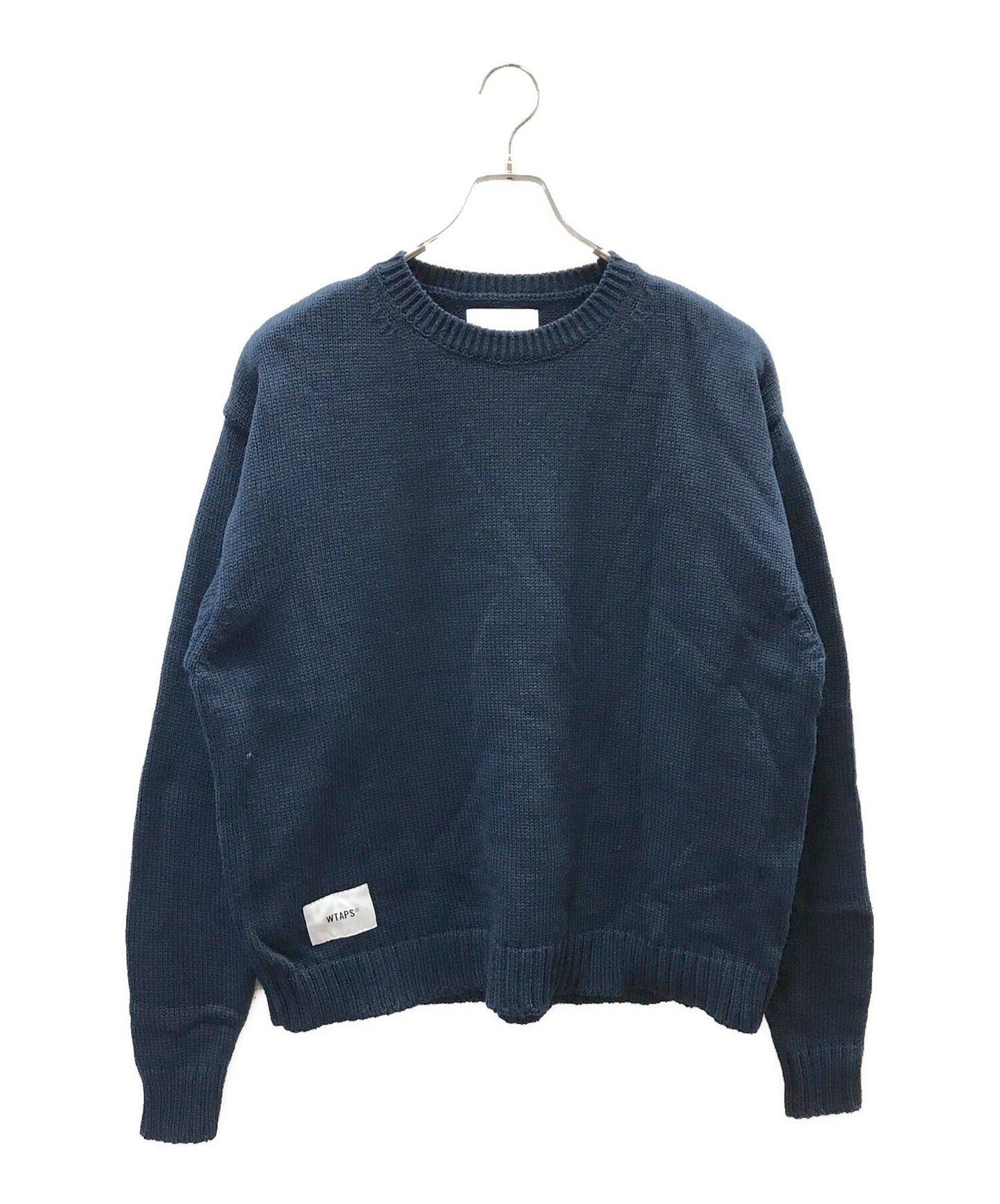 [Pre-owned] WTAPS CREW NECK 02 SWEATER POLY SIGN 232madt-knm05