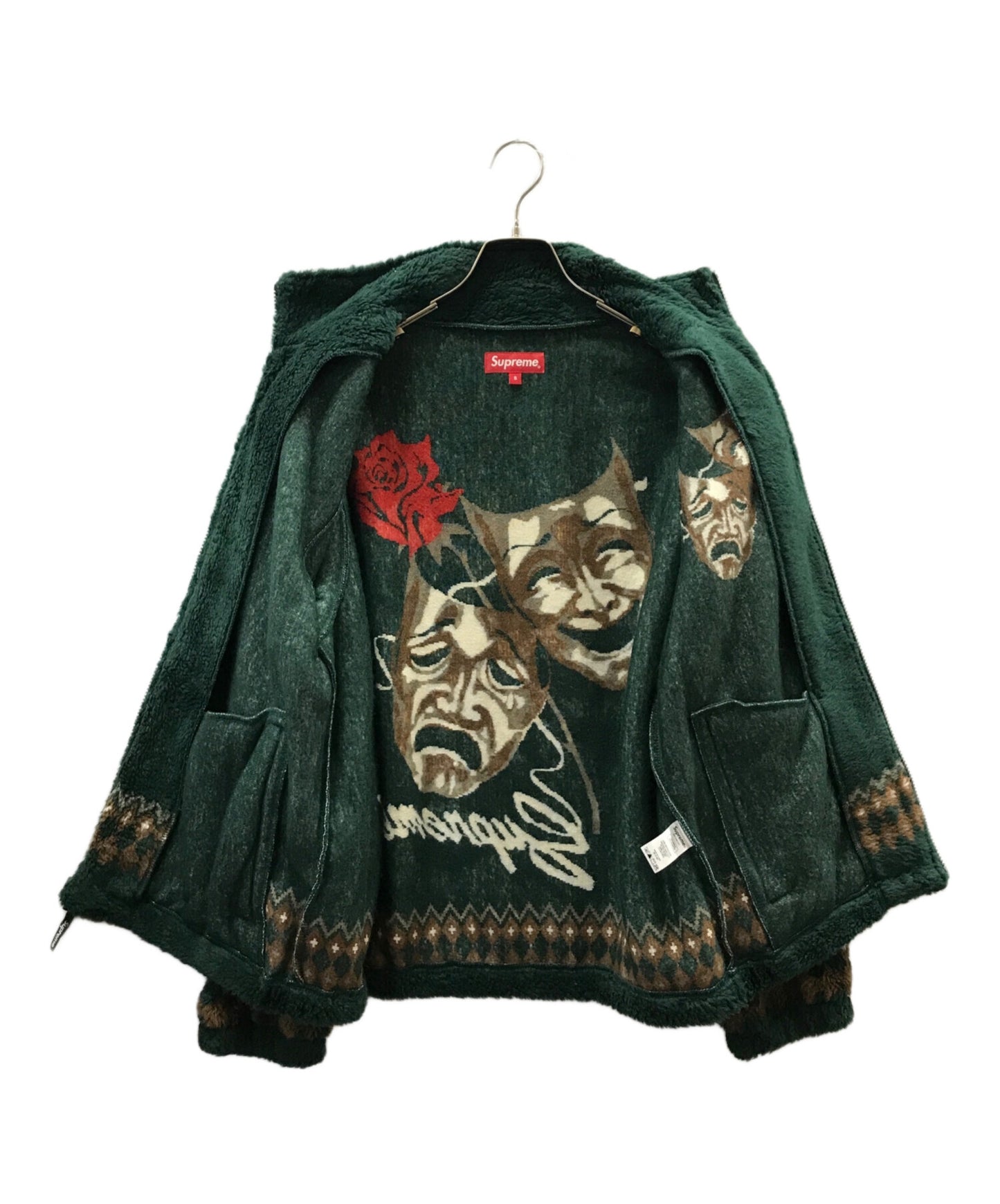 [Pre-owned] SUPREME 20SS Drama Mask Fleece Jacket