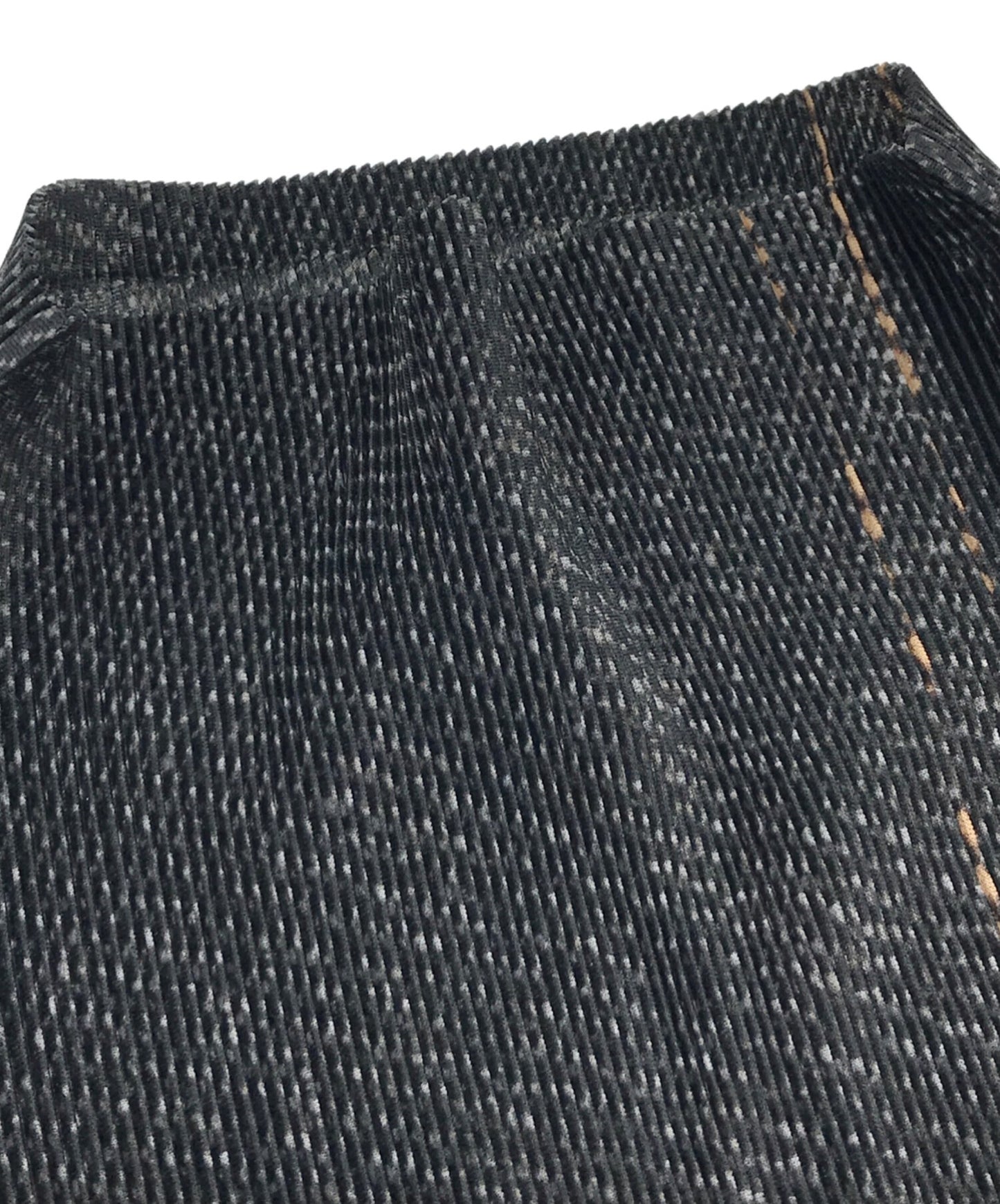 [Pre-owned] PLEATS PLEASE Transfer print high neck pleated cut and sewn PP43-FK922