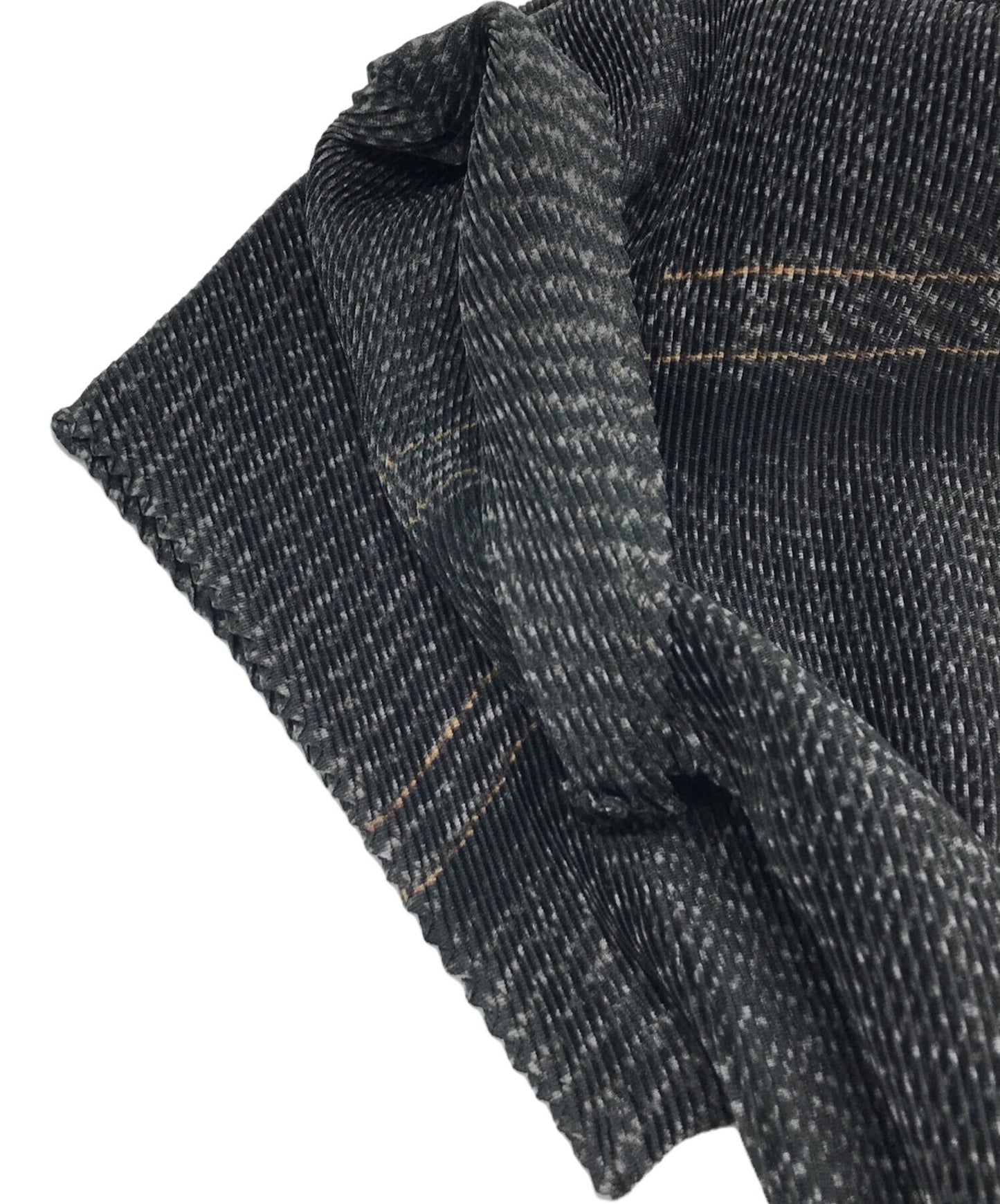 [Pre-owned] PLEATS PLEASE Transfer print high neck pleated cut and sewn PP43-FK922