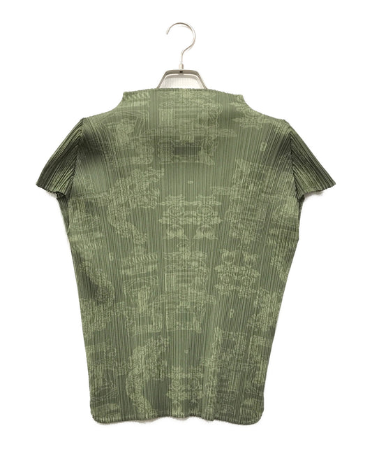 [Pre-owned] PLEATS PLEASE Printed pleated cut and sewn PP41-JK728