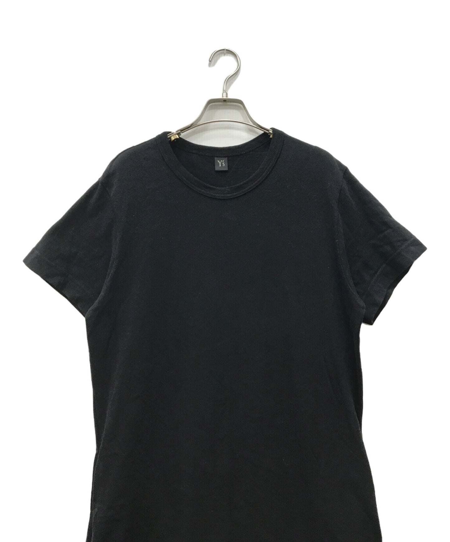 [Pre-owned] Y's Mura-yarn jersey side slit short-sleeved round-neck dress YD-T63-072