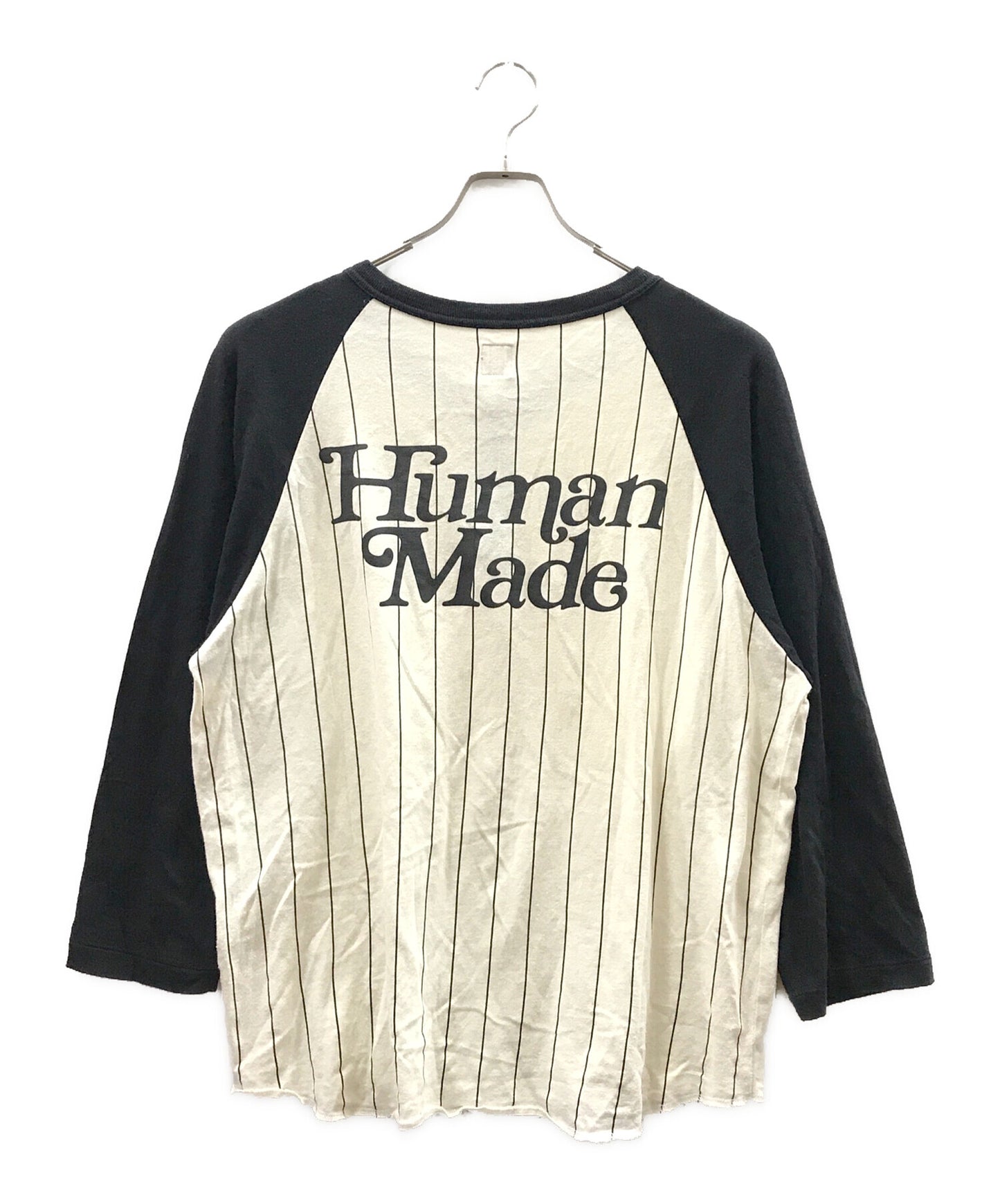 [Pre-owned] HUMAN MADE 24ss GIRLS DON'T CRY BASEBALL 3/4 TEE