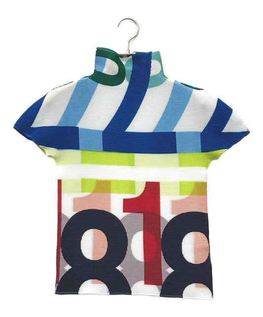 [Pre-owned] me ISSEY MIYAKE Numbered short-sleeved T-shirts MI73FK235