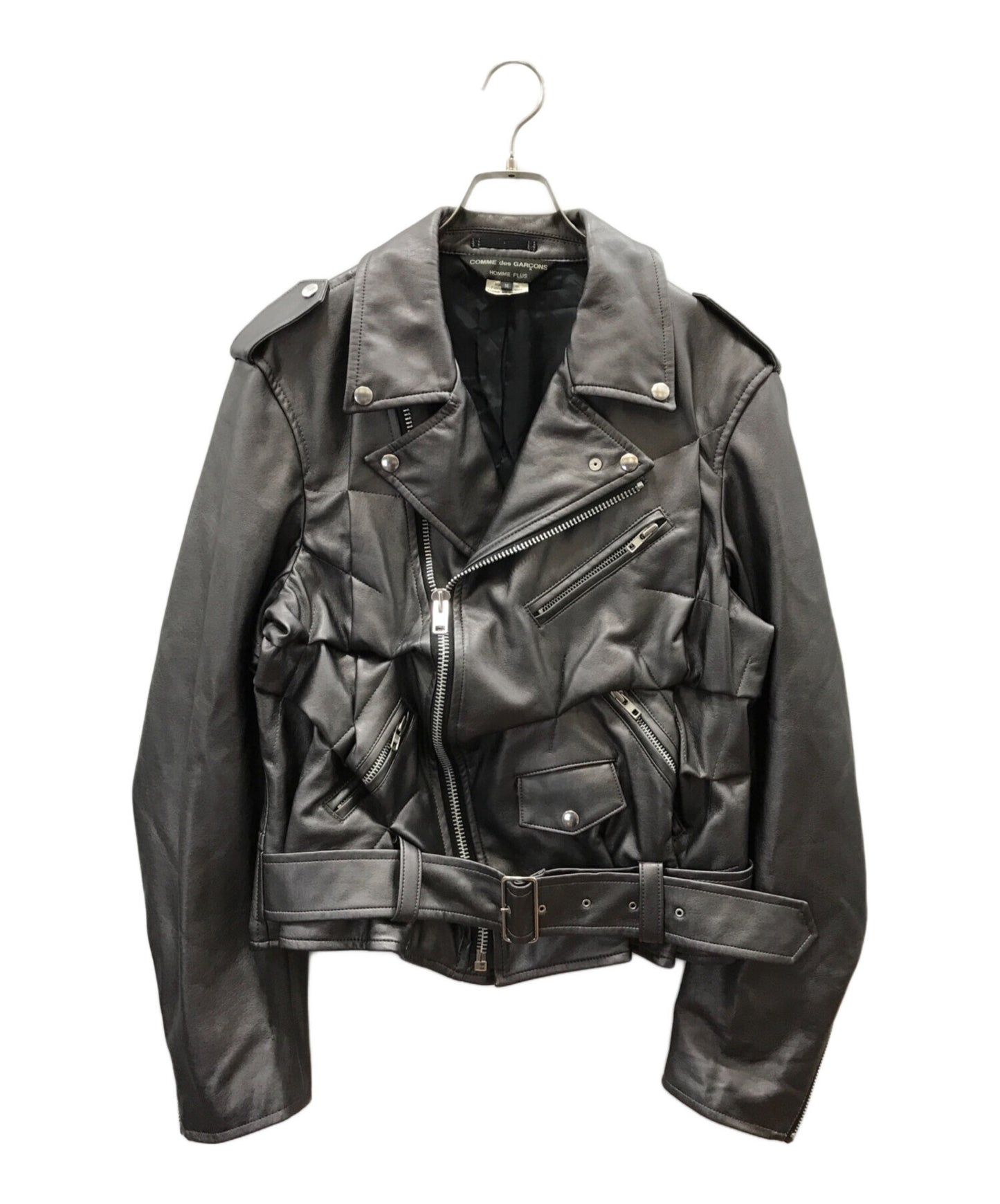 [Pre-owned] COMME des GARCONS HOMME PLUS Faux Leather Riders Jacket PG-J016