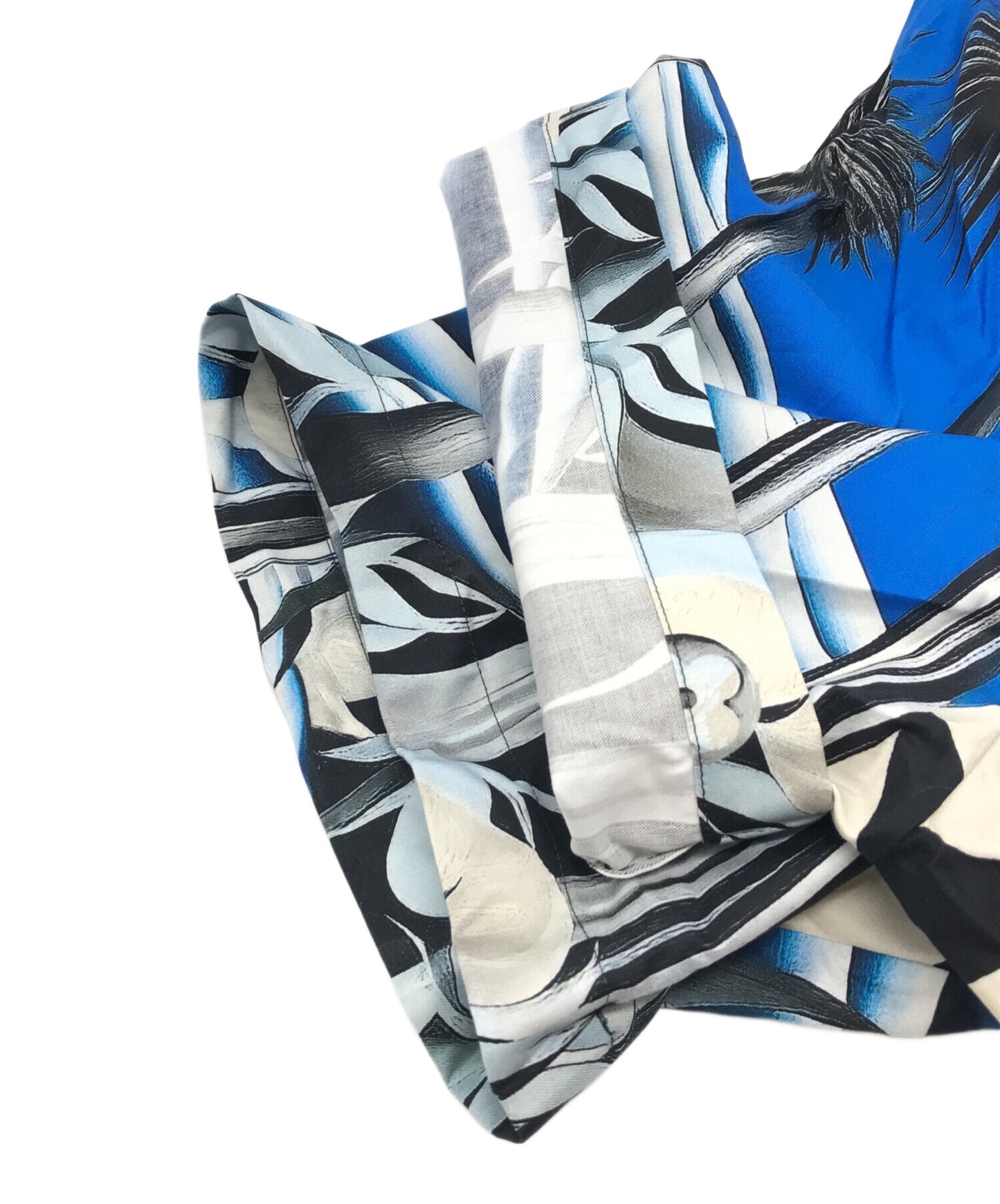 [Pre-owned] LOUIS VUITTON Printed short sleeve cotton shirt RM242MM KJA HRS12W