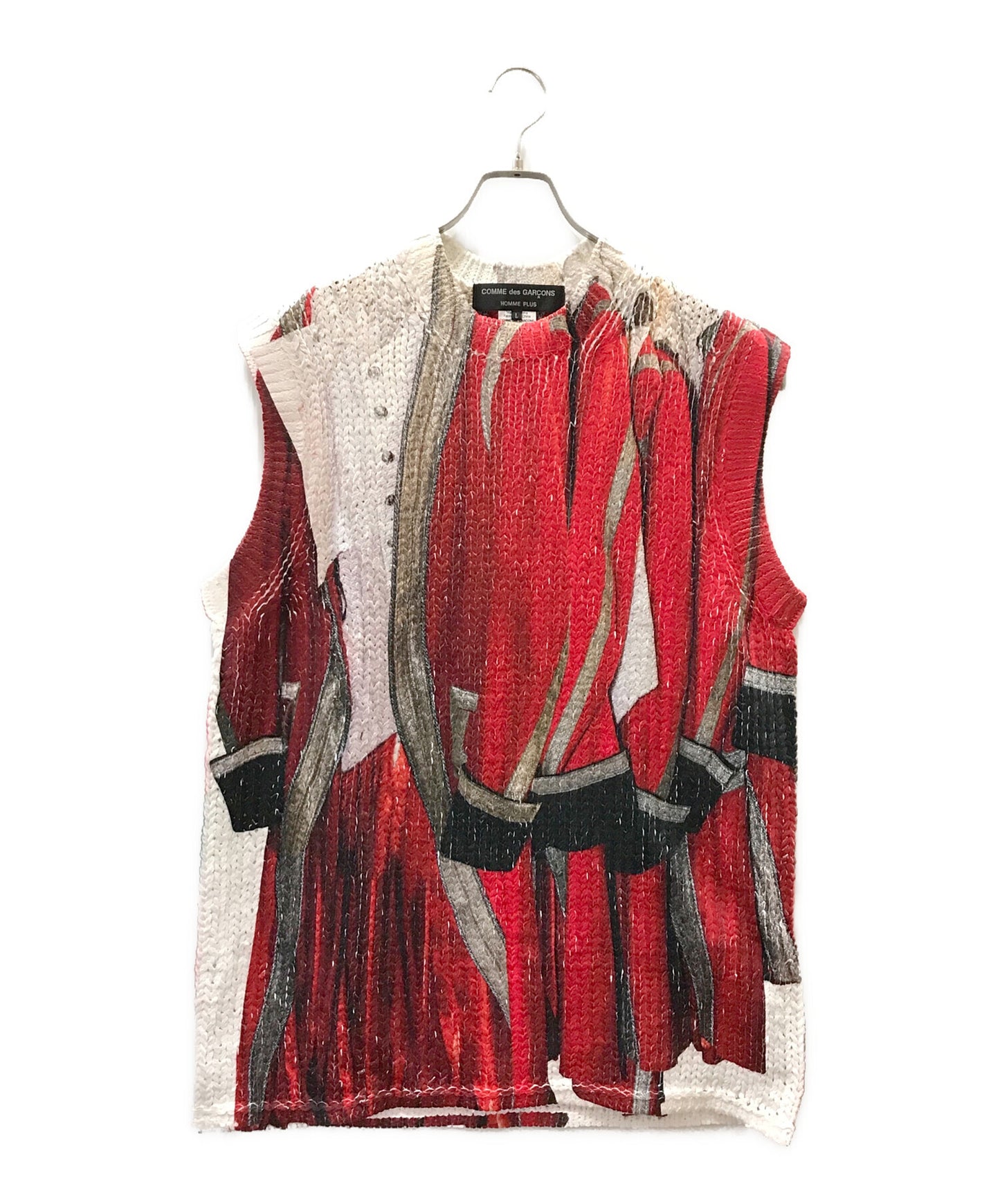 [Pre-owned] COMME des GARCONS HOMME PLUS Transfer Print Knit Vest PM-N005