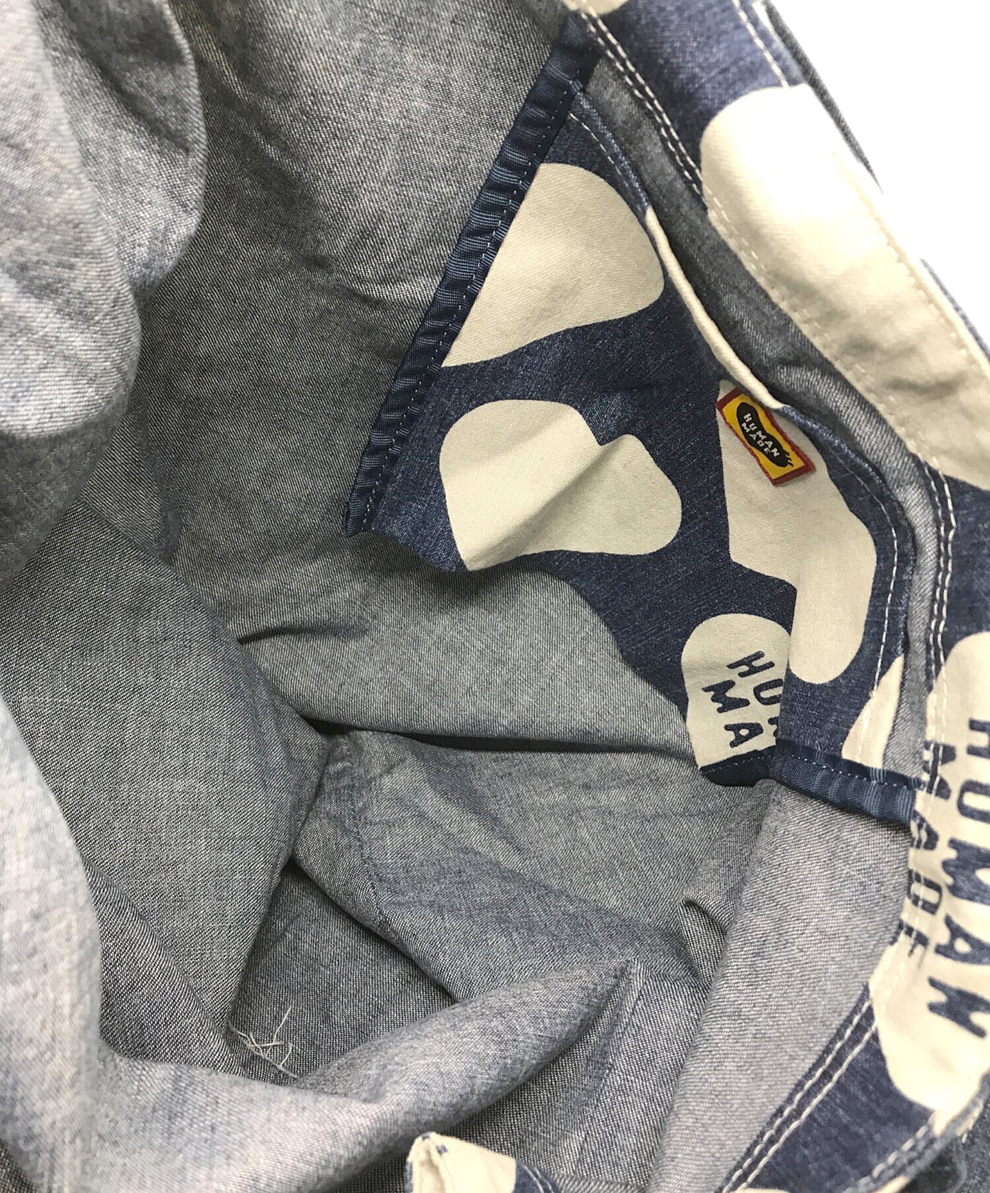 [Pre-owned] HUMAN MADE Heart Denim Tote Bag