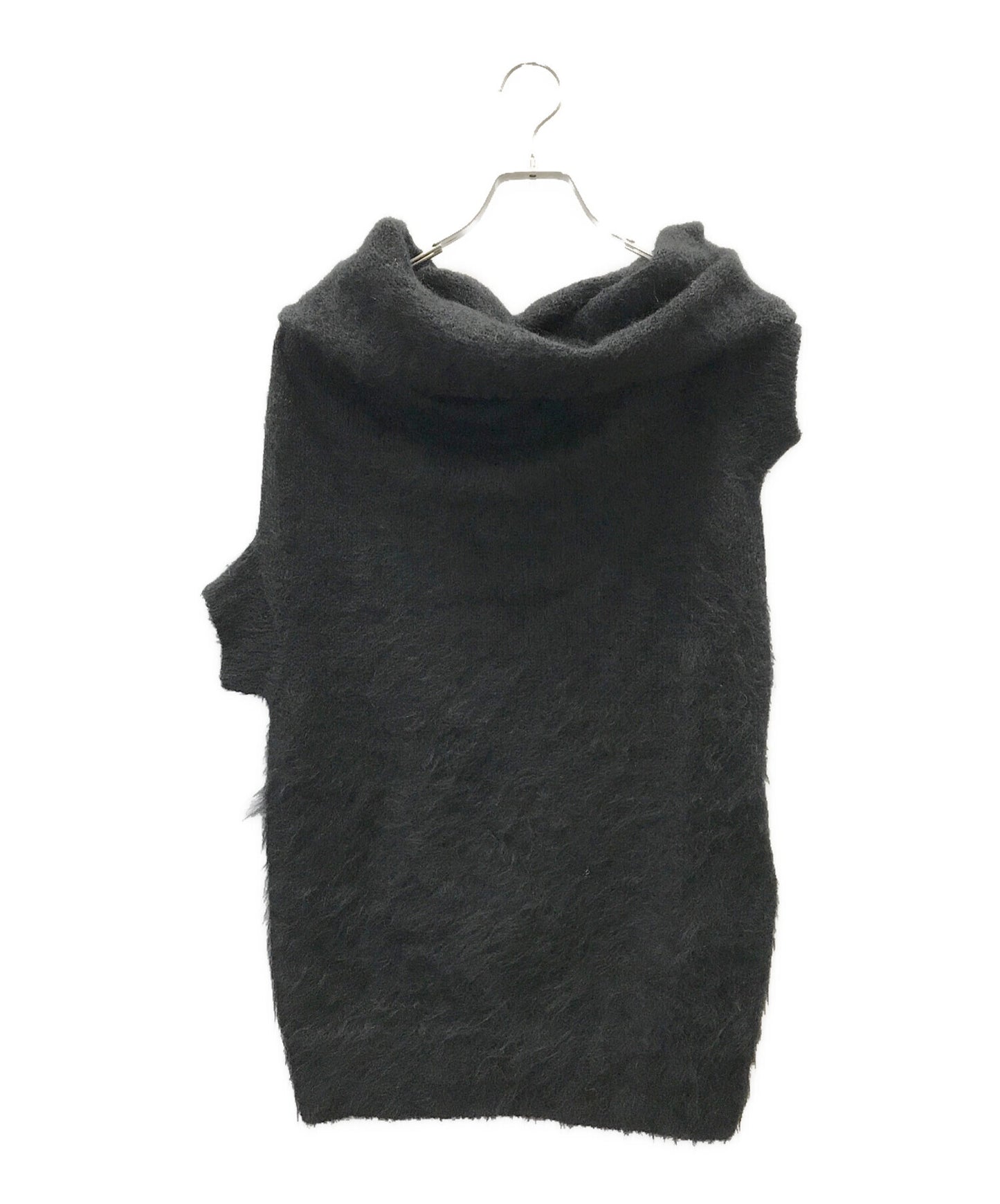 [Pre-owned] YOHJI YAMAMOTO Mohair Alpaca Blend Short Sleeve Knit FE-K04-191